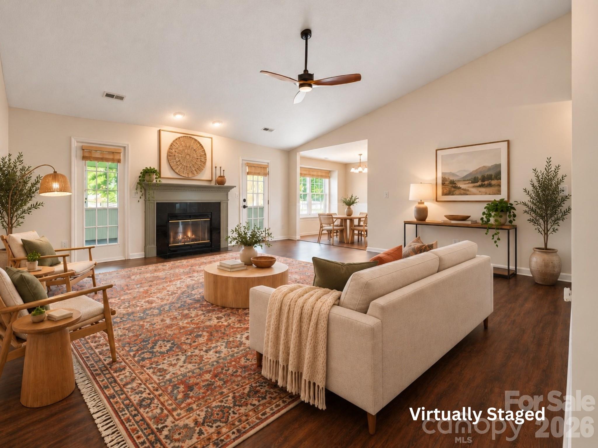 Single Family Residence at 98 Stonehollow Road, Fletcher, photo 7 of 34