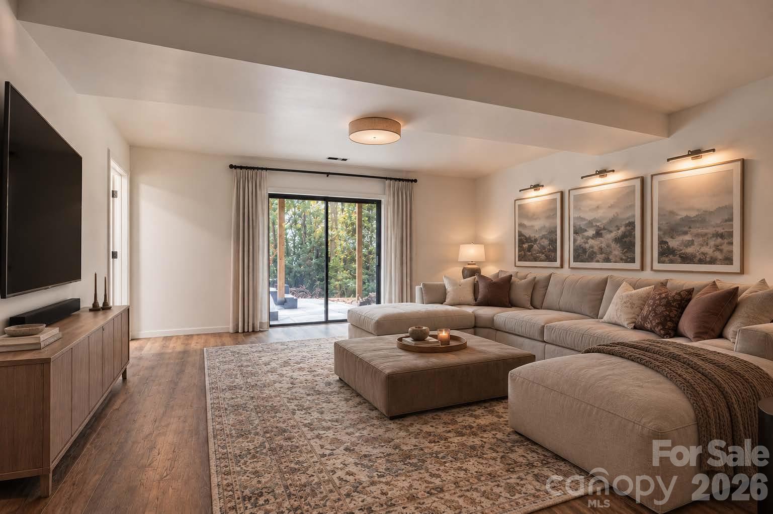 Virtually staged - 530 Burge Mountain Road, Hendersonville