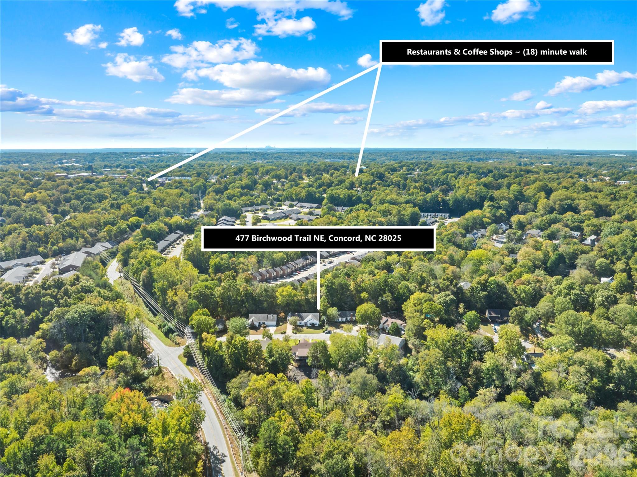 What's close? - 477 Birchwood Trail NE, Concord