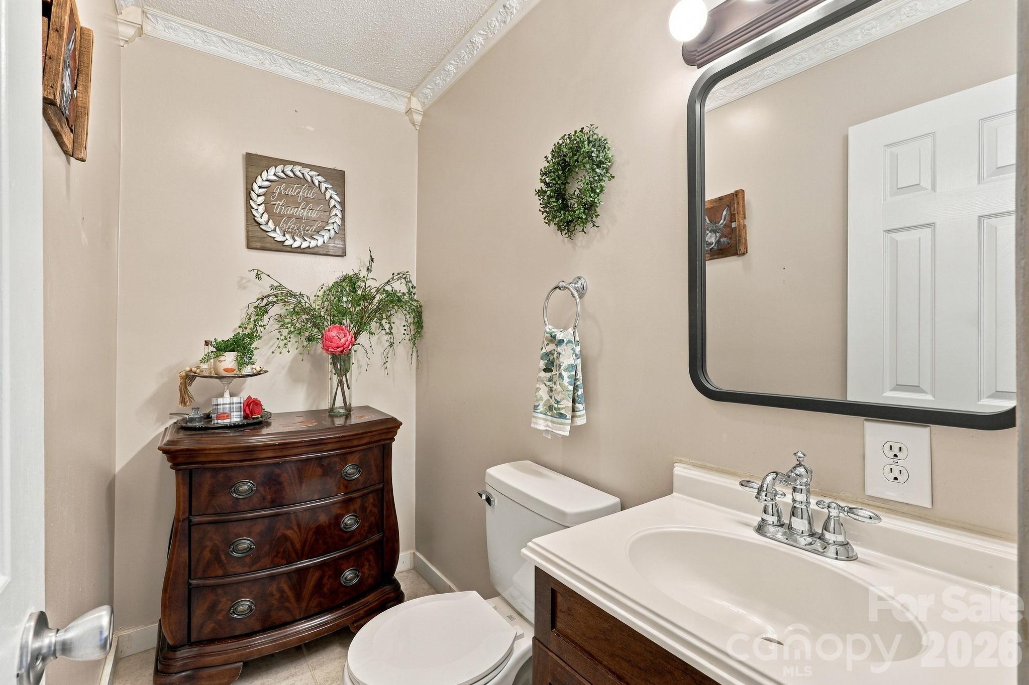 Guest 1/2 bath - 613 Salisbury Street, China Grove