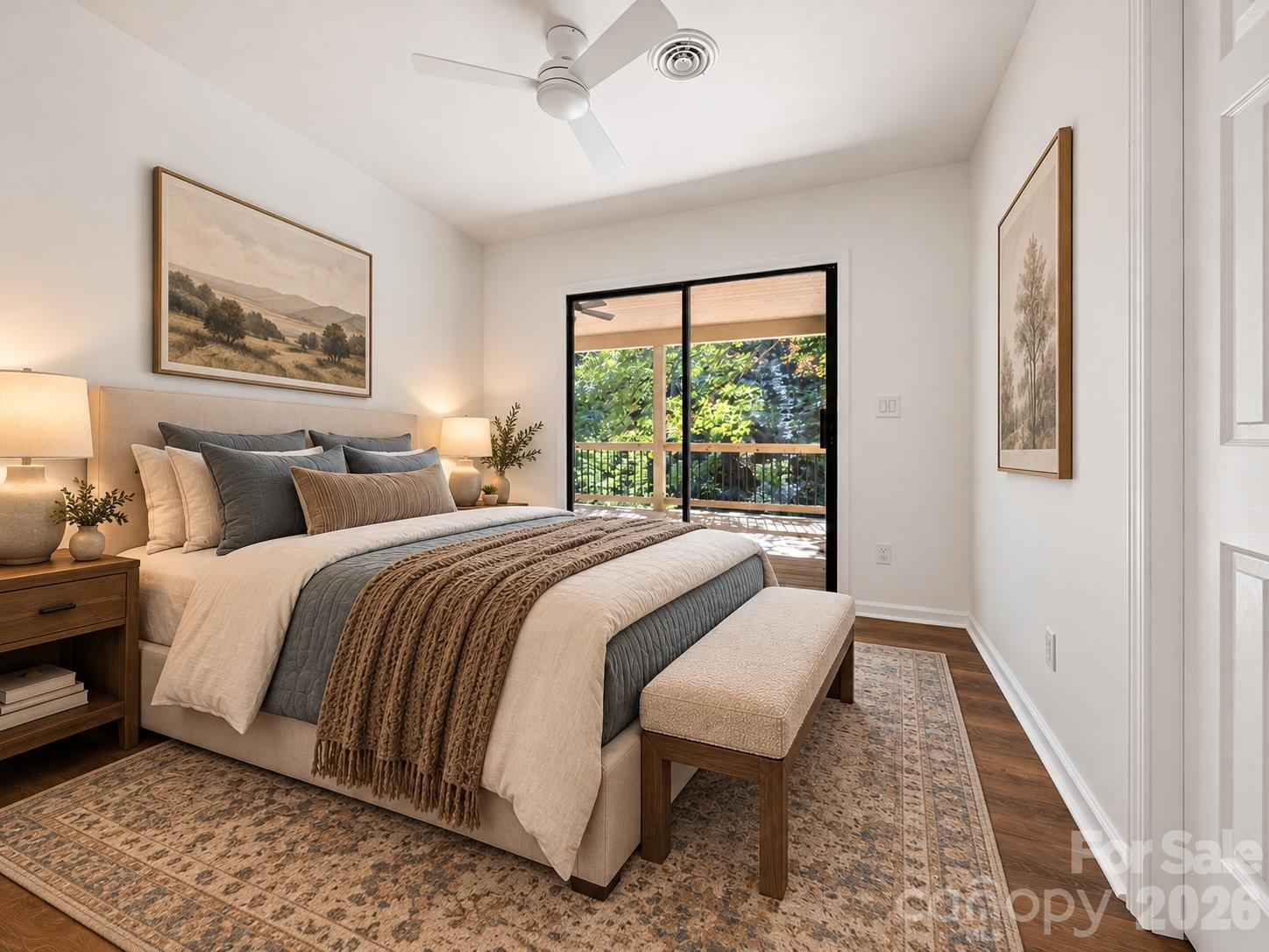 Virtually staged - 530 Burge Mountain Road, Hendersonville
