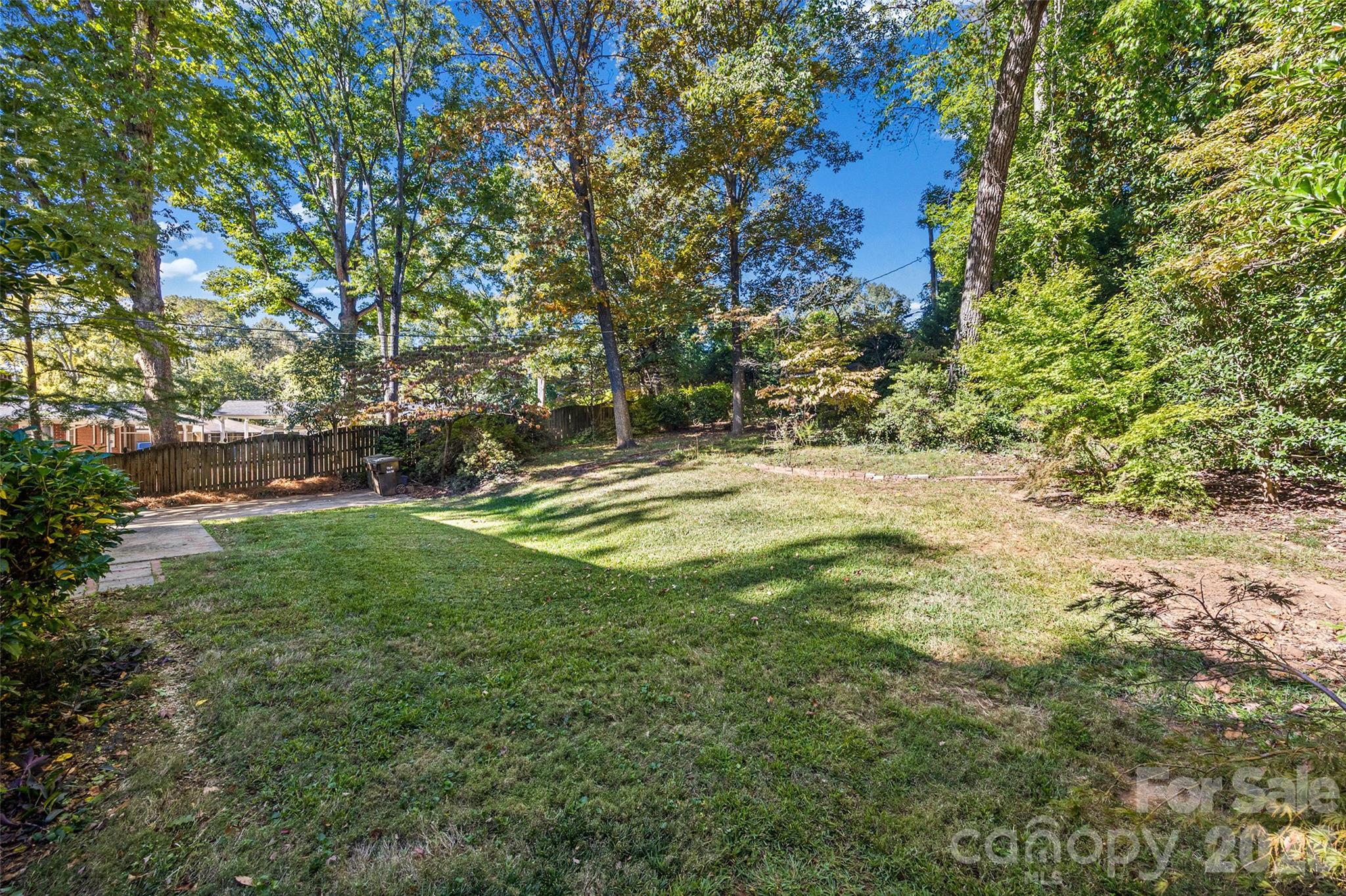 Spacious backyard - 635 Glendale Drive, Rock Hill