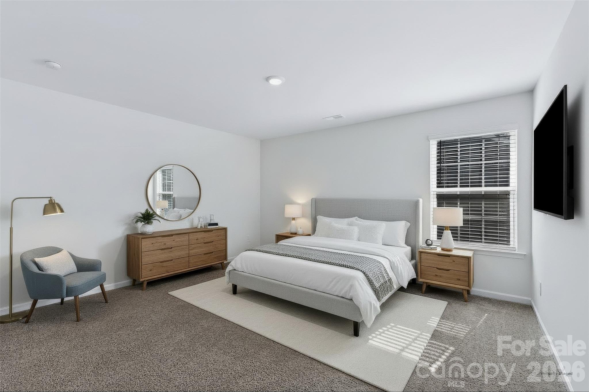 Large upstairs bedroom #1. - 3741 Stanley Creek Drive, Mount Holly