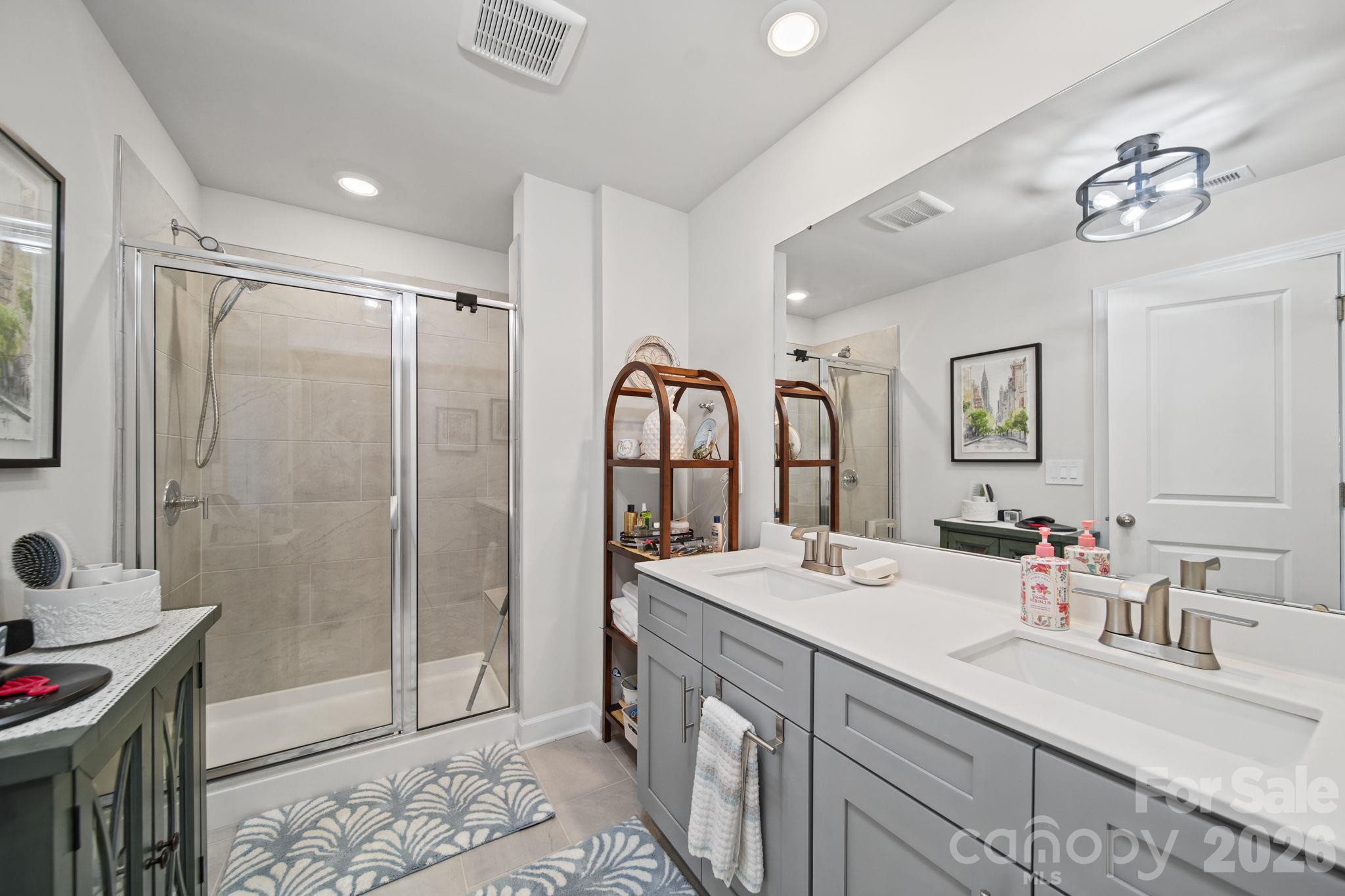 Primary Bathroom - 1712 Braemar Village Drive, Monroe