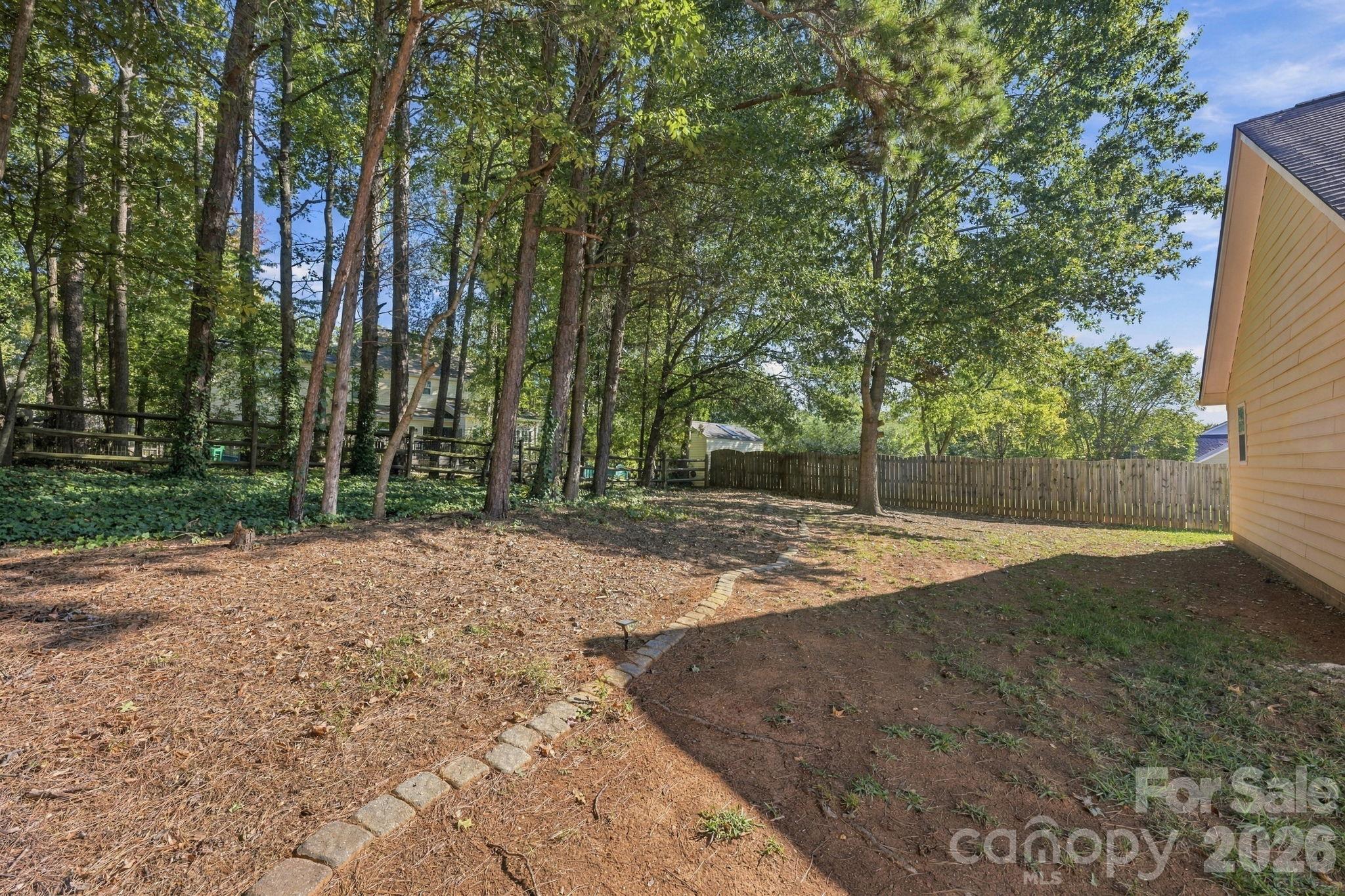 This is your backyard... - 4000 Huntmeadow Drive, Charlotte