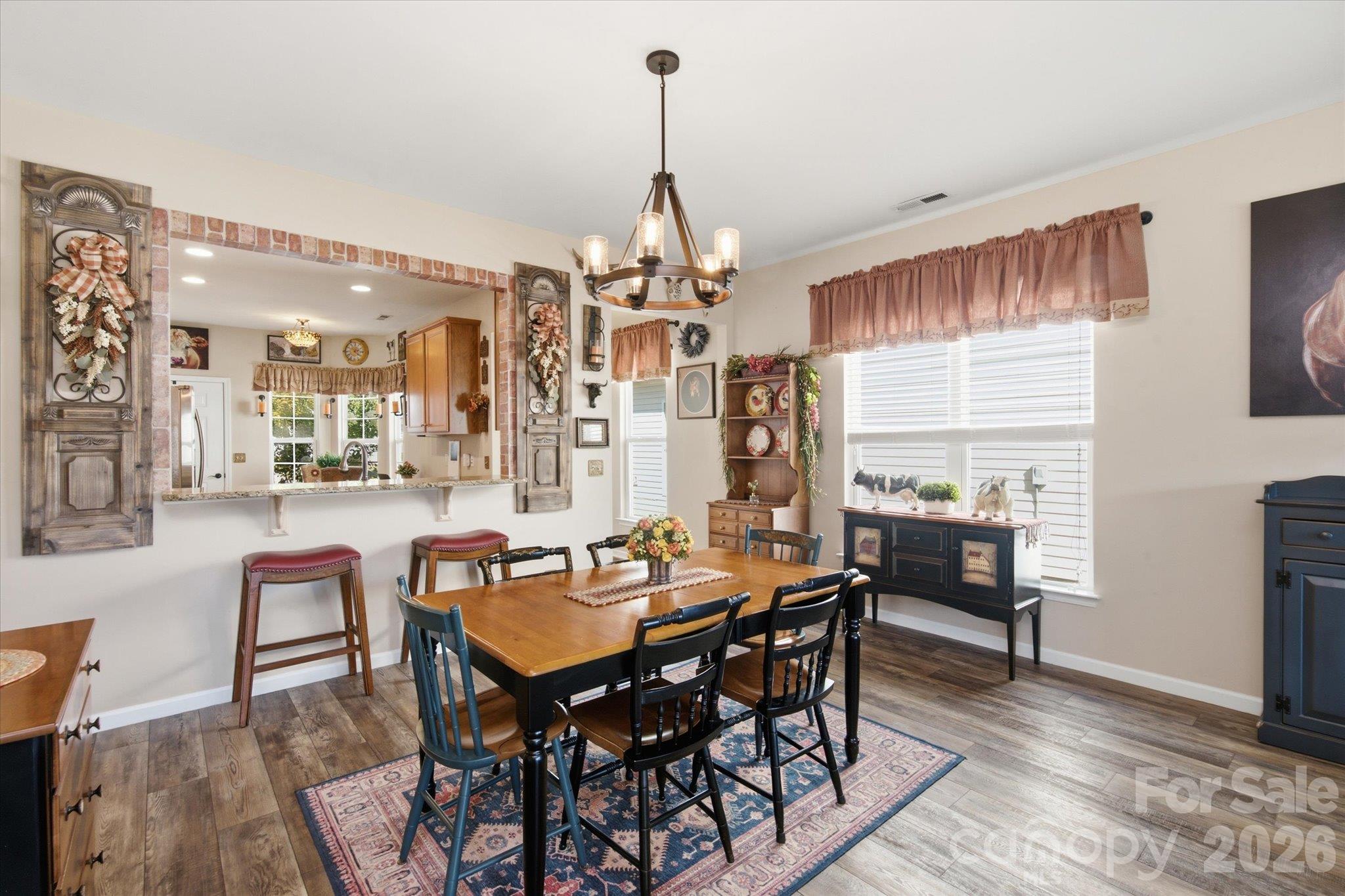 Formal dining area - 23121 Whimbrel Circle, Indian Land