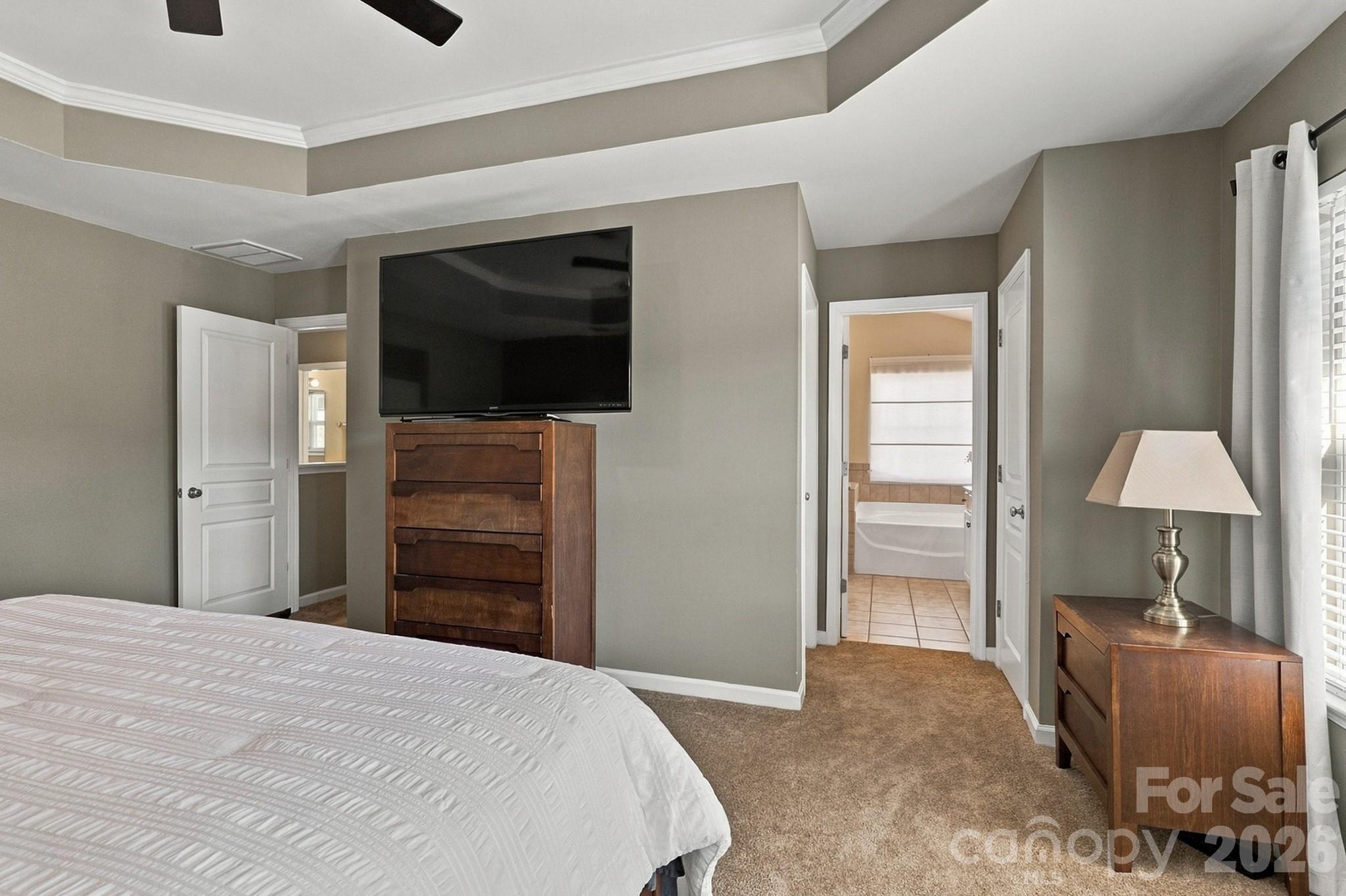 Primary Bedroom - 558 Sugar Tree Drive, Rock Hill