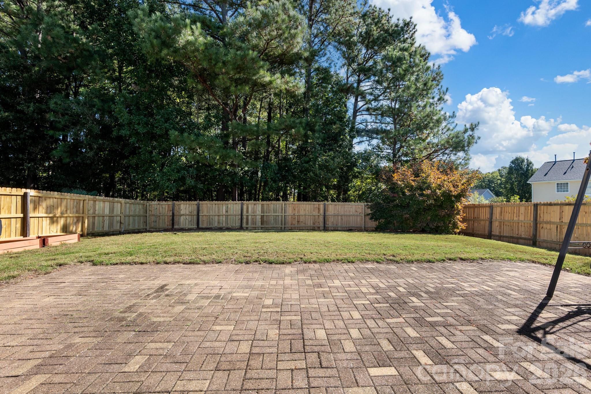 Backyard Patio - 558 Sugar Tree Drive, Rock Hill