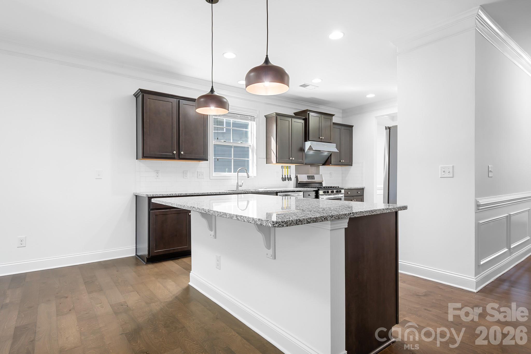The gathering space! New lighting, granite countertops, lots of space. - 3967 Lake Breeze Drive, Sherrills Ford