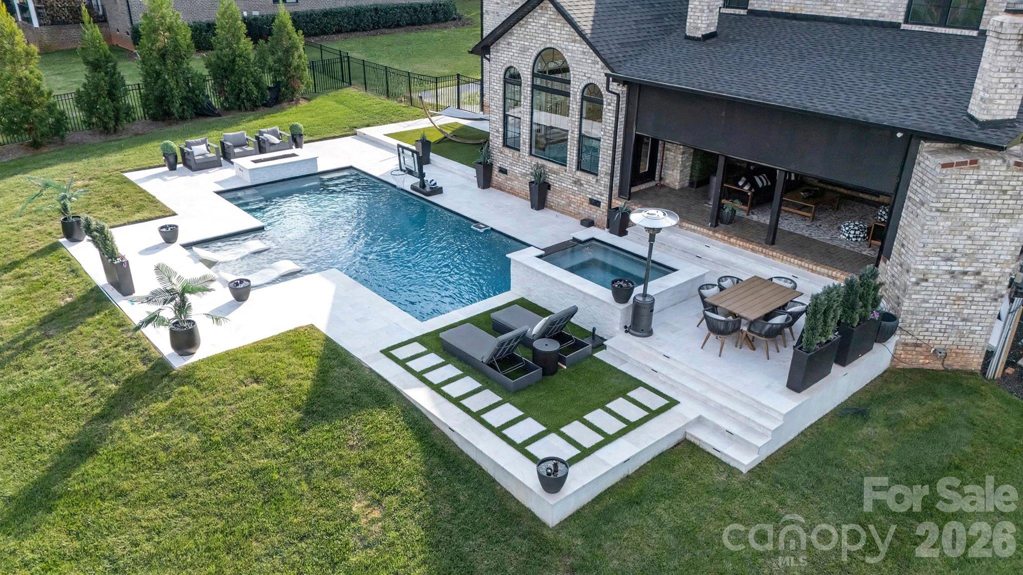 Pool/spa -10110 Whispering Falls Avenue - Plantation Falls Estates, Mint Hill - 10110 Whispering Falls Avenue, Charlotte