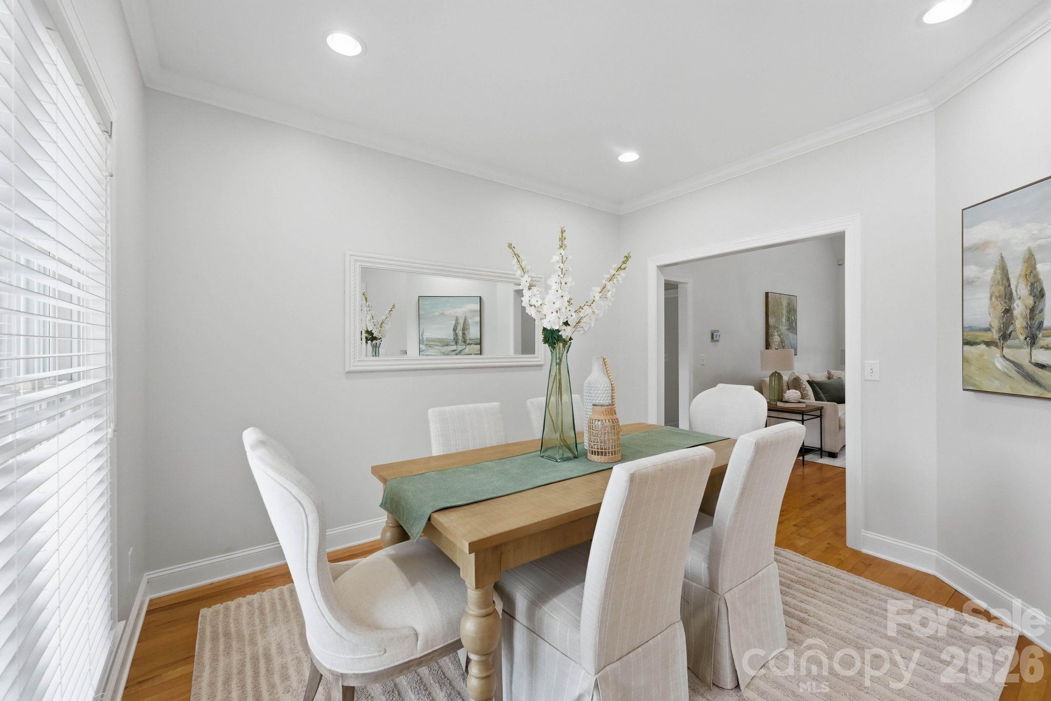 Dining Room off foyer - 803 Amanda Way, Albemarle