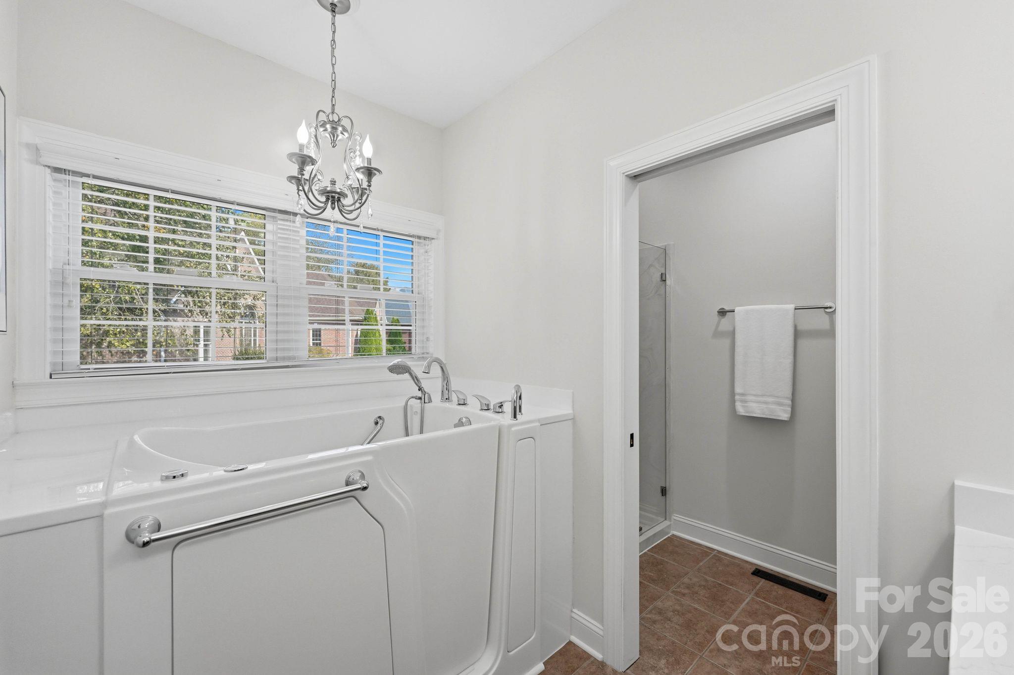 Walk-in therapeutic soaking tub - 803 Amanda Way, Albemarle