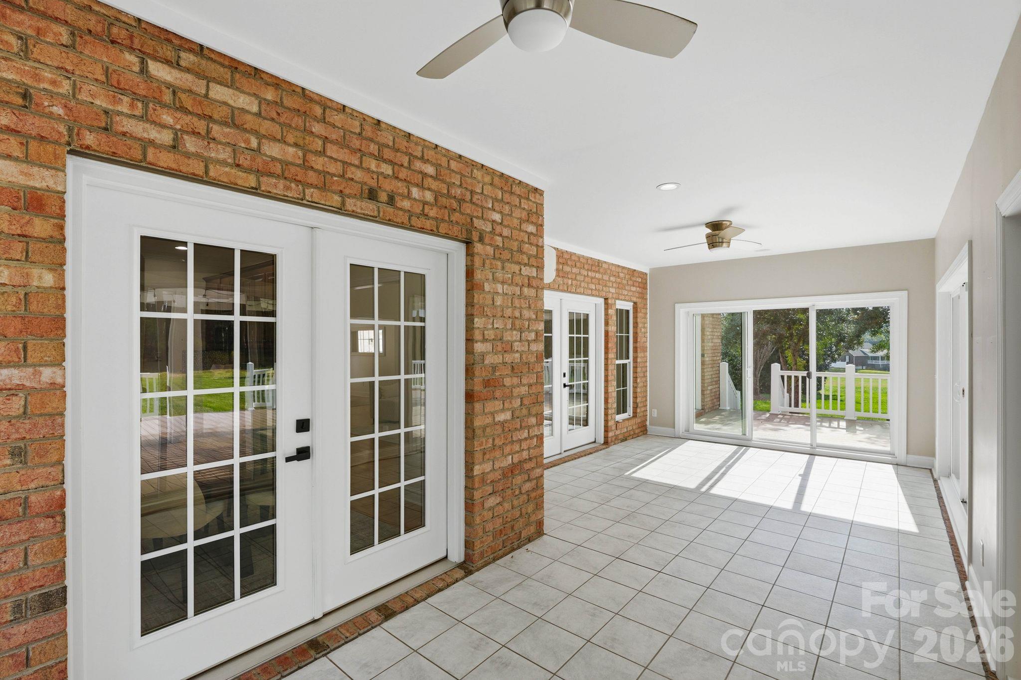Walking in from east side of the deck - 803 Amanda Way, Albemarle
