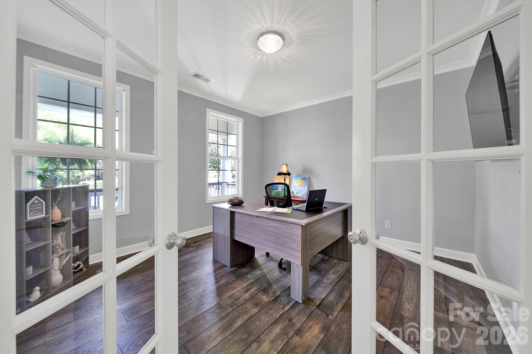 Office with French Doors - 17219 W Marbella Lane, Fort Mill