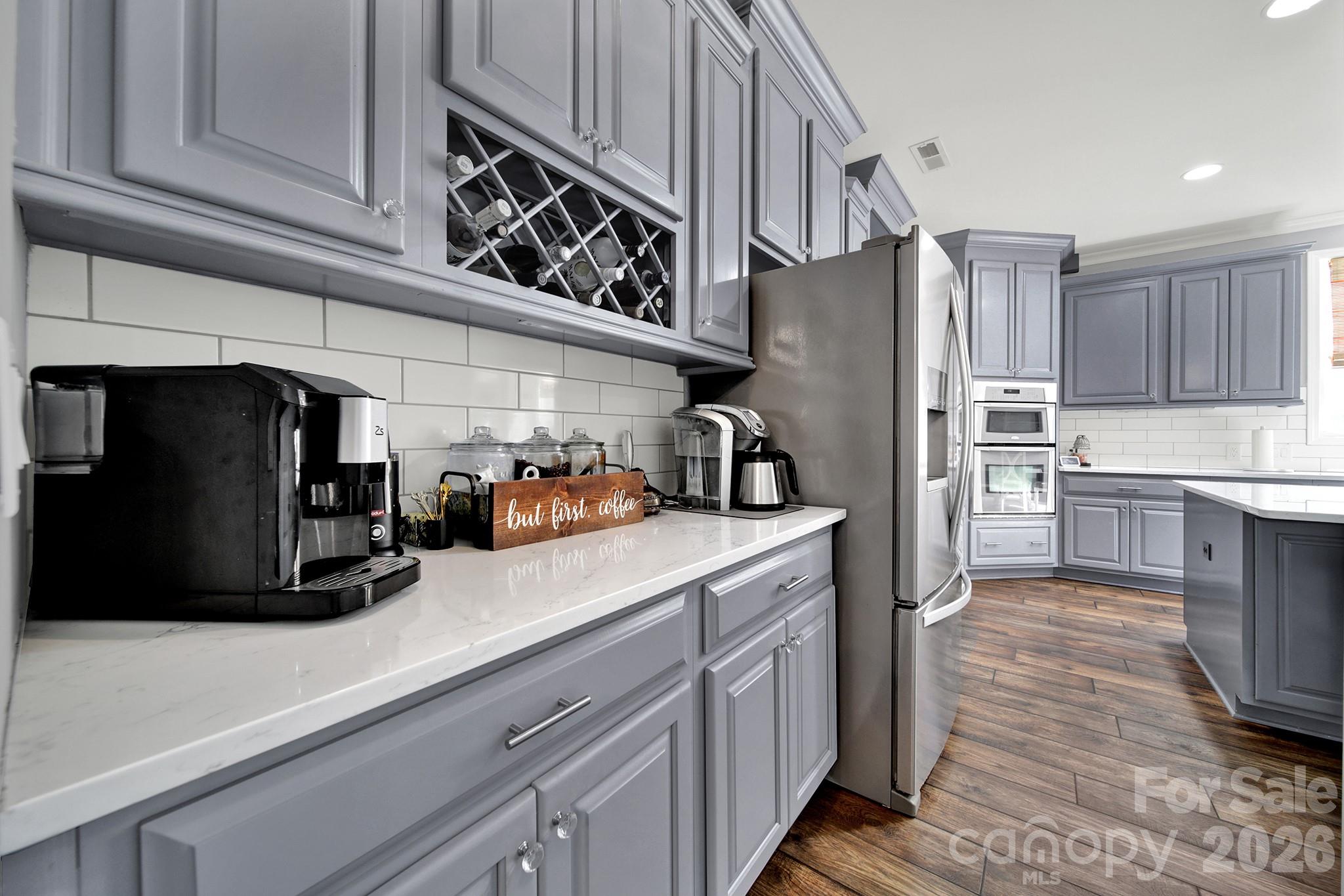 Butlers Pantry with Wine Rack & Large Panty - 17219 W Marbella Lane, Fort Mill