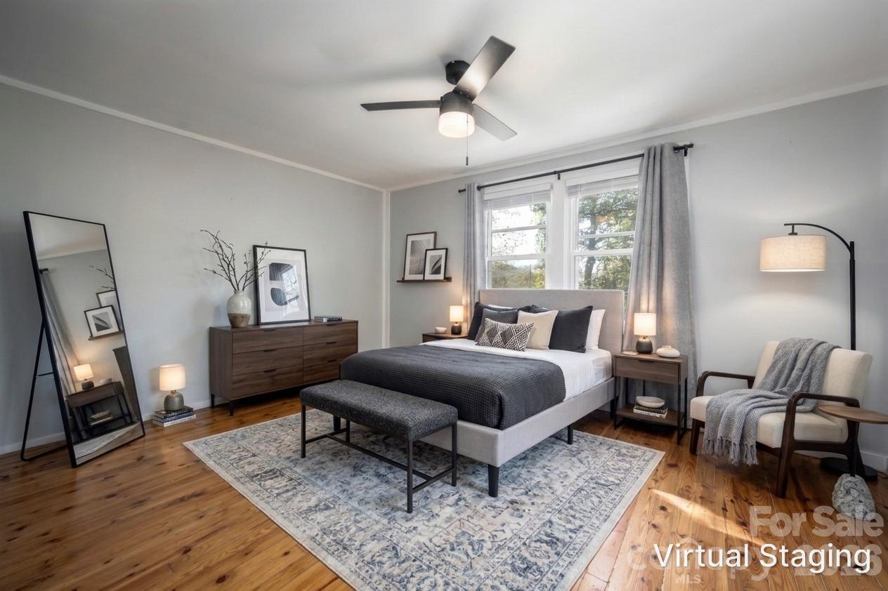 2nd Bedroom virtually staged - 89 Sayles Town Road, Fairview
