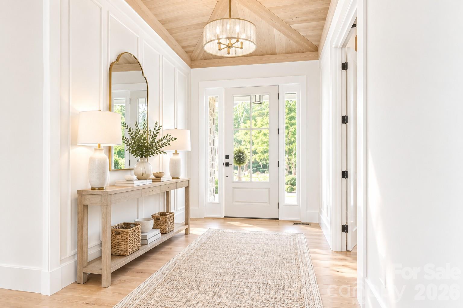 Virtually staged entry - 126 Manorly Lane, Mooresville