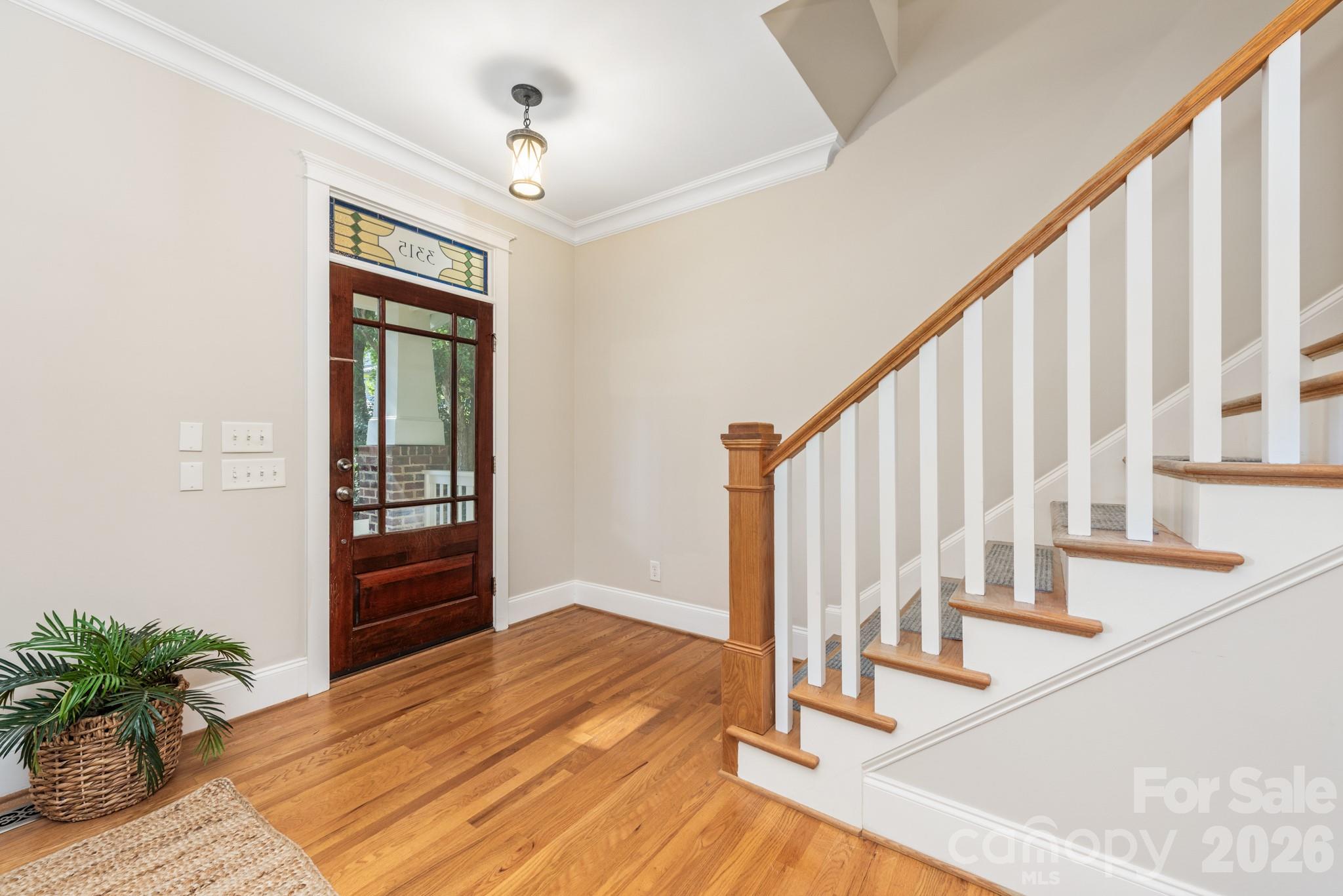 Main entryway - 3315 Holt Street, Charlotte