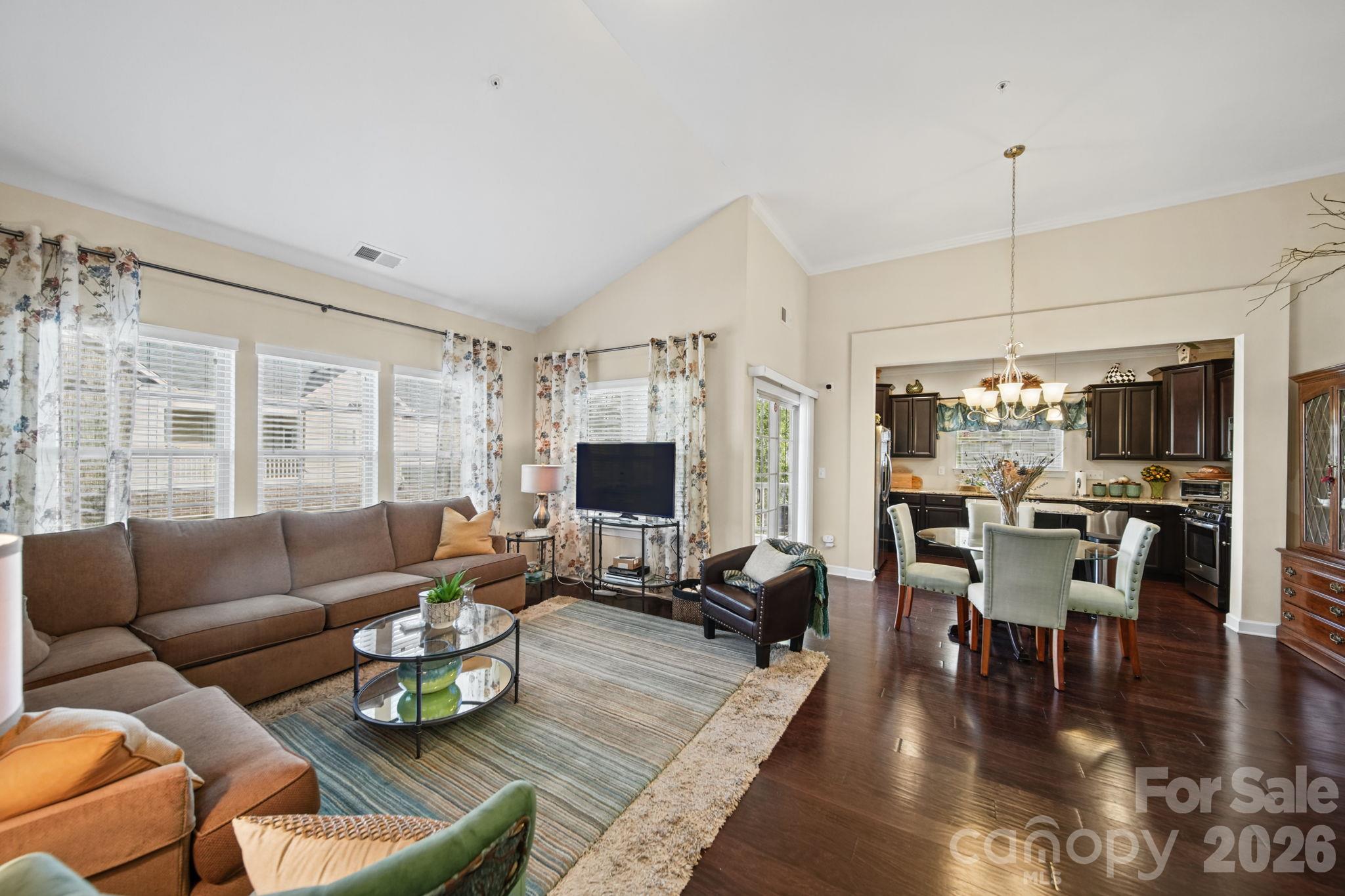 Living room - 11621 Brachetto Place, Charlotte