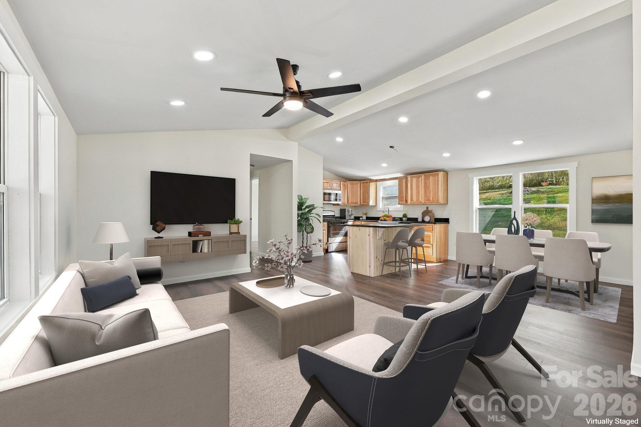 Virtually Staged - 1004 Pine Root Branch Road, Bakersville