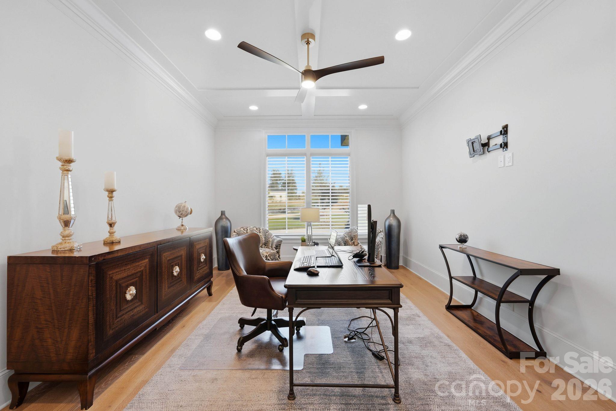Office located off the foyer - 1016 Timberlake Point, Belmont