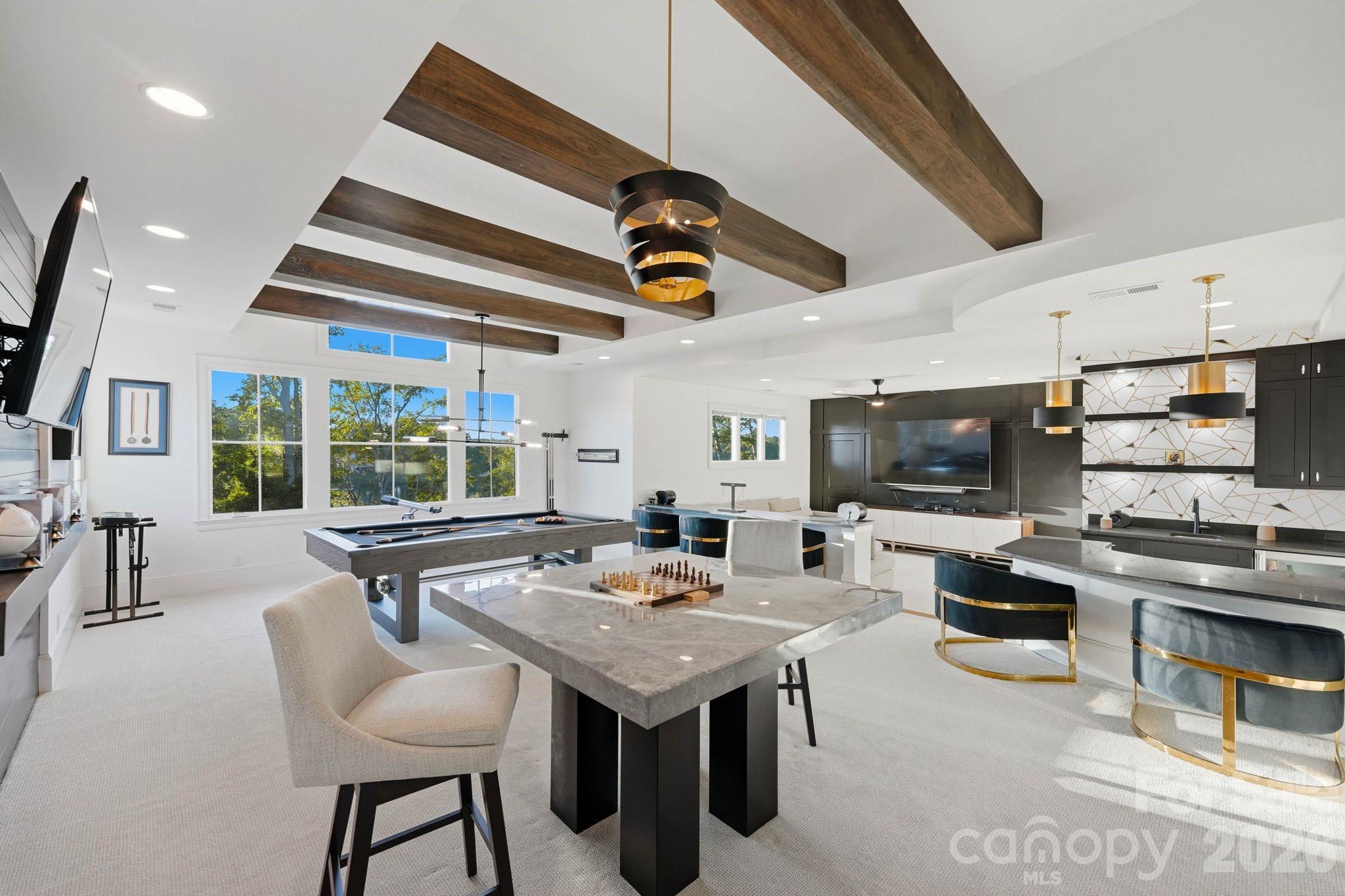 Media room / rec room - 1016 Timberlake Point, Belmont