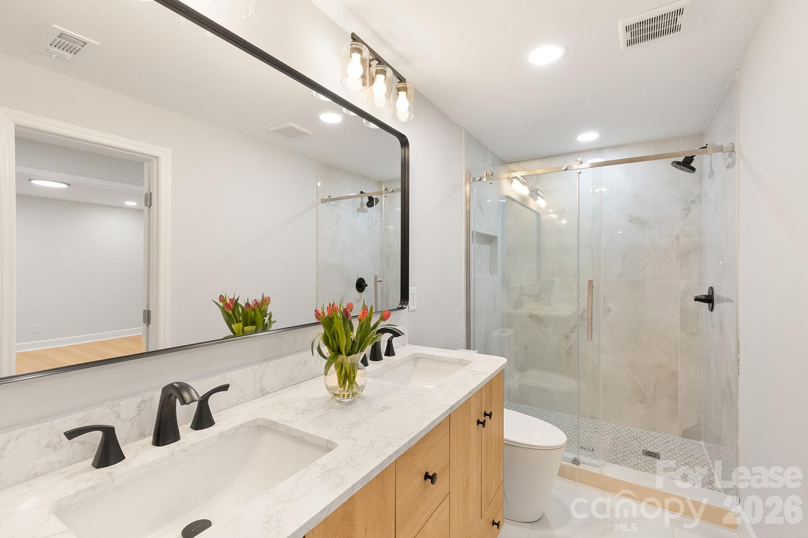 Downstairs bathroom - 100 Chadmore Drive, Charlotte