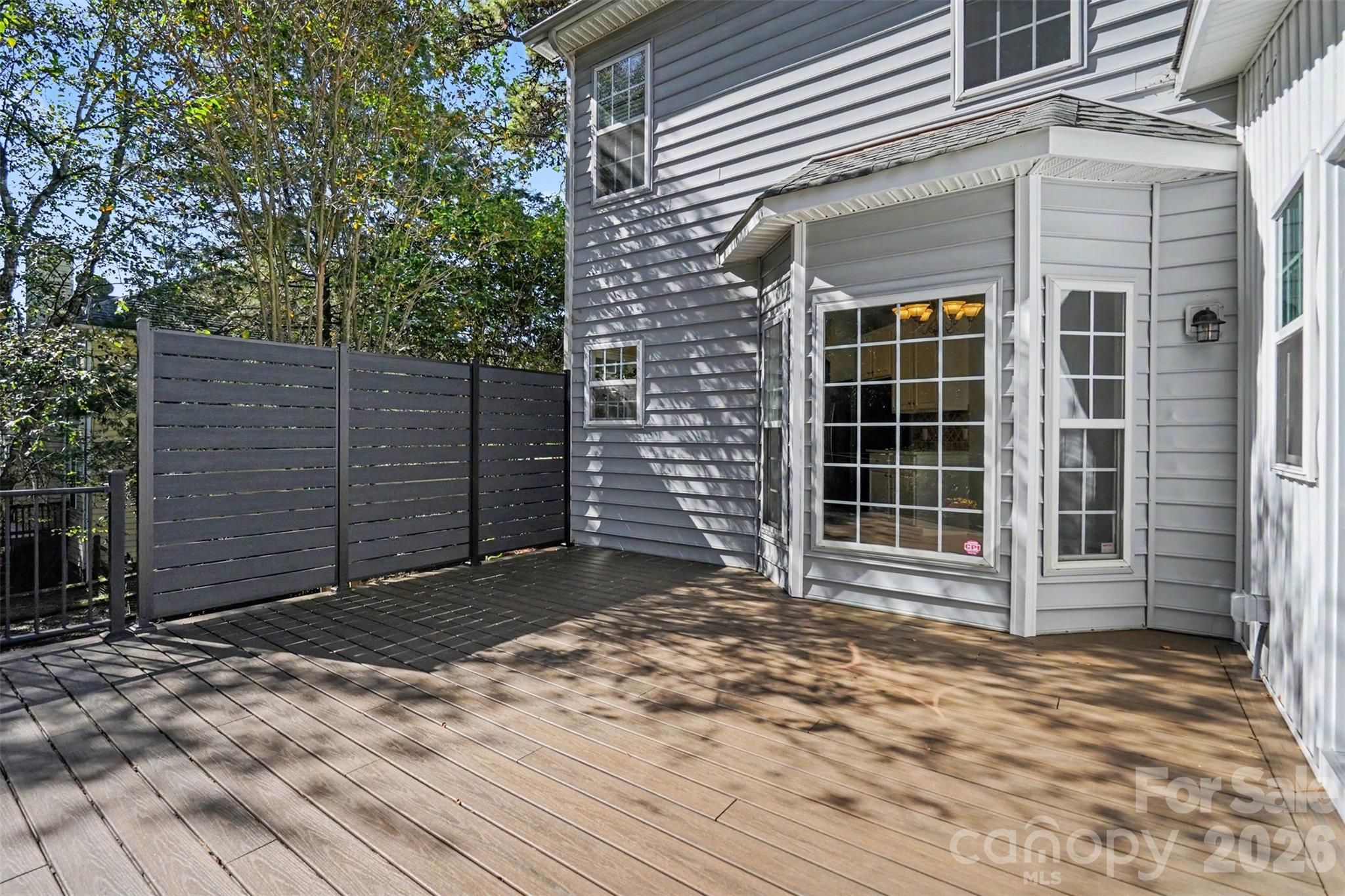 Trex decking with privacy! - 4104 Bamborough Drive, Fort Mill