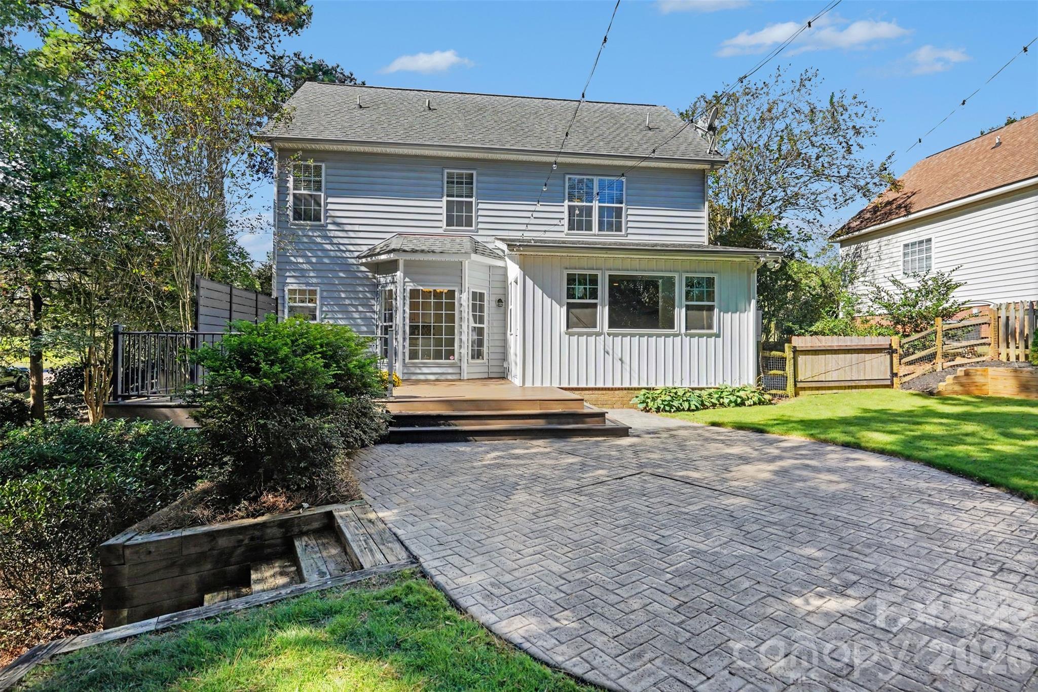 Outdoor lighting makes this backyard inviting - 4104 Bamborough Drive, Fort Mill