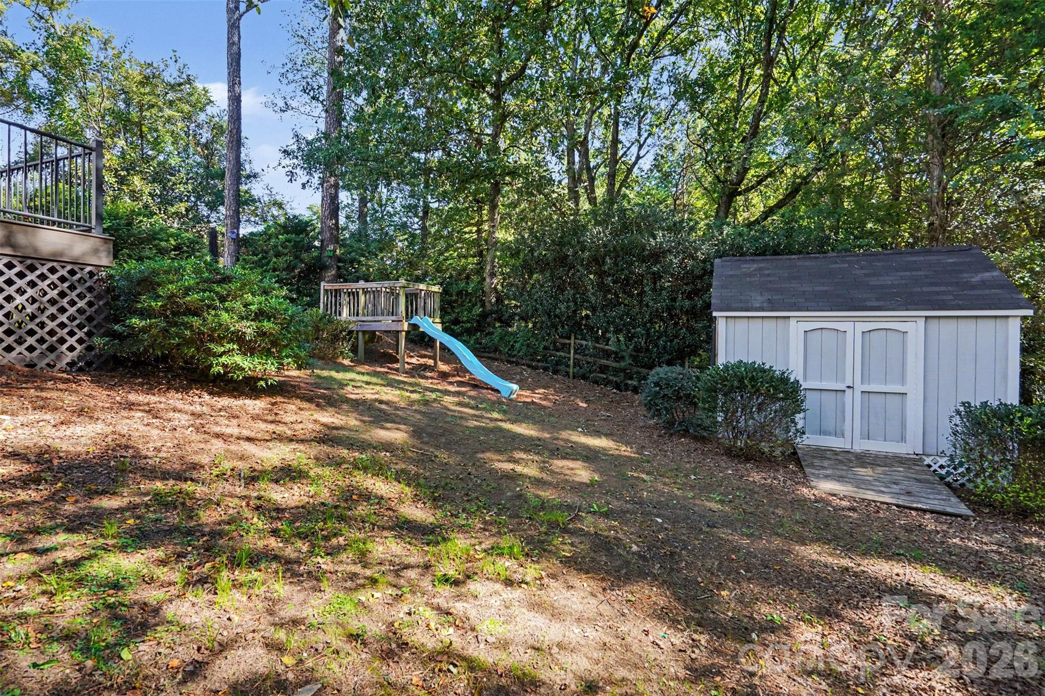 Storage shed, play deck, shade! - 4104 Bamborough Drive, Fort Mill