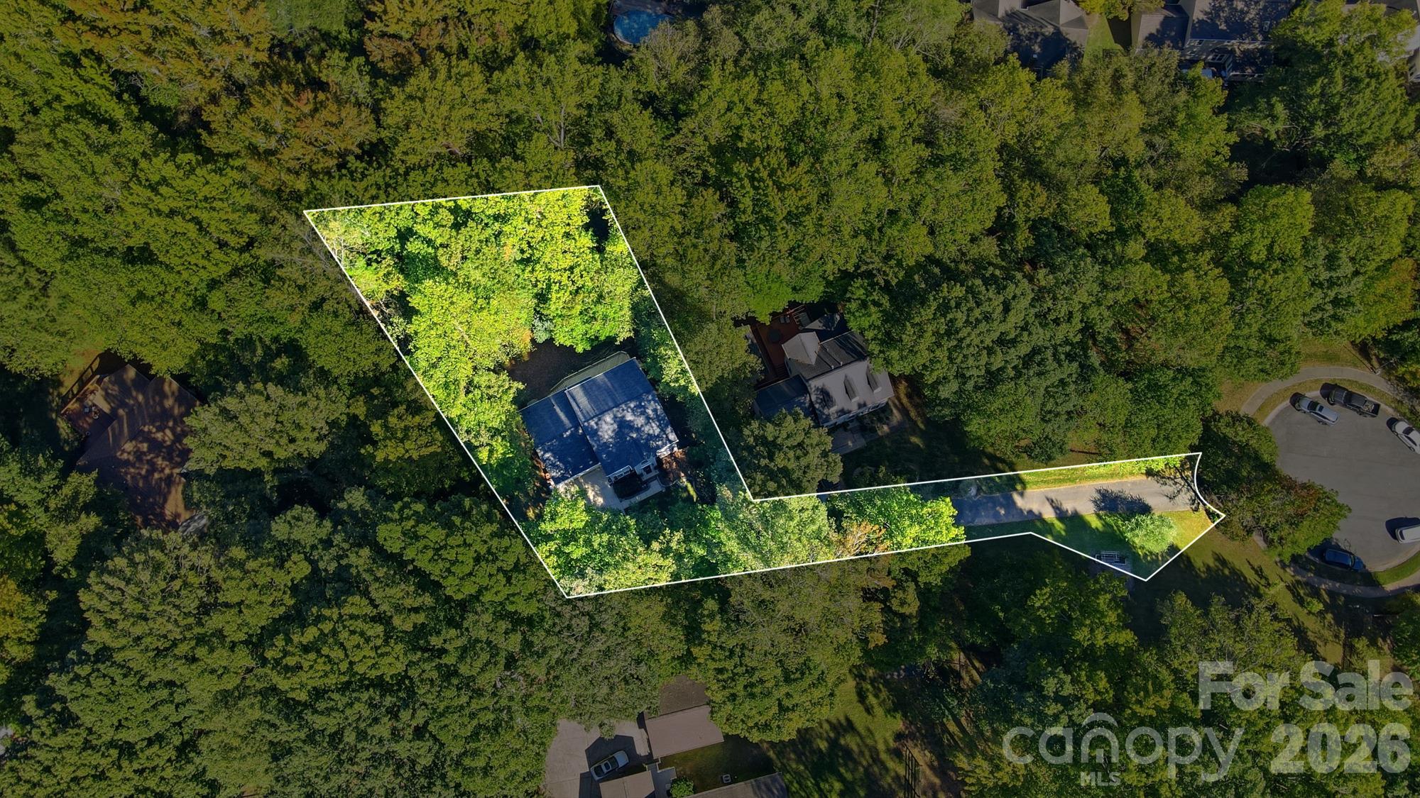 Uniquely private location in Matthews - 2100 Pineapple Court, Matthews