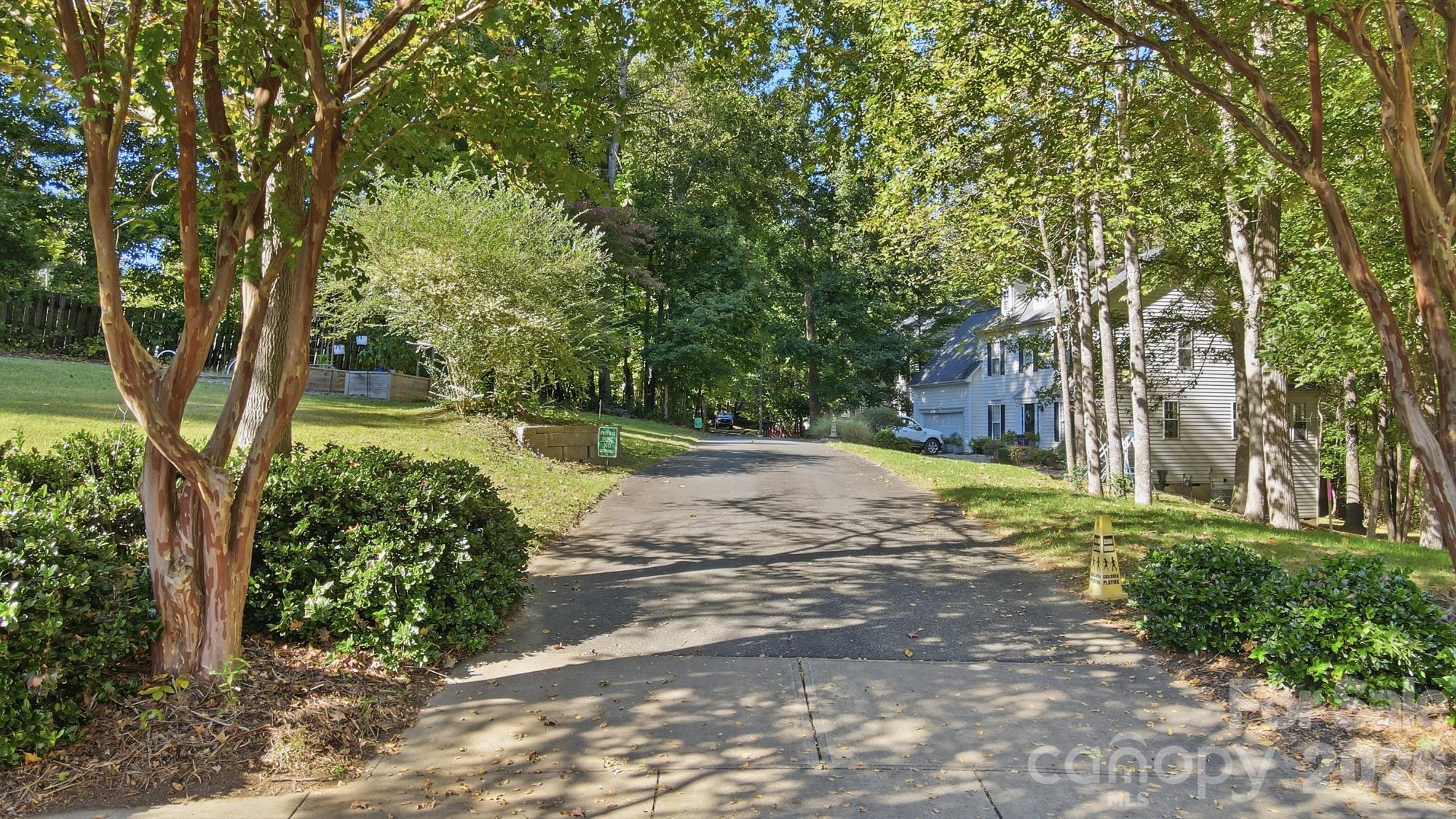 Private drive from the culdesac - 2100 Pineapple Court, Matthews