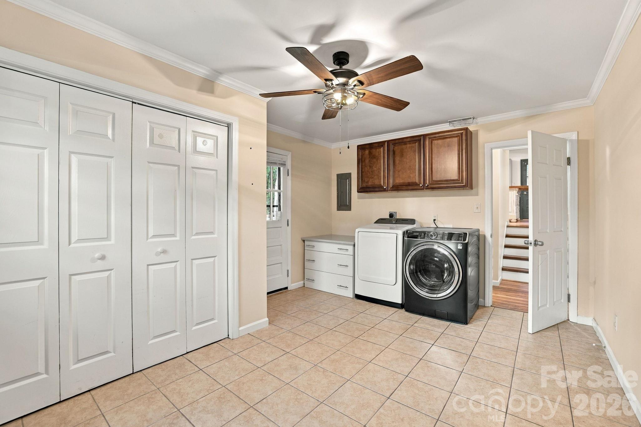 Laundry - Washer and Dryer remain. Washer new in 2025613 Lynn St Waxhaw NC 28173 - 613 Lynn Street, Waxhaw