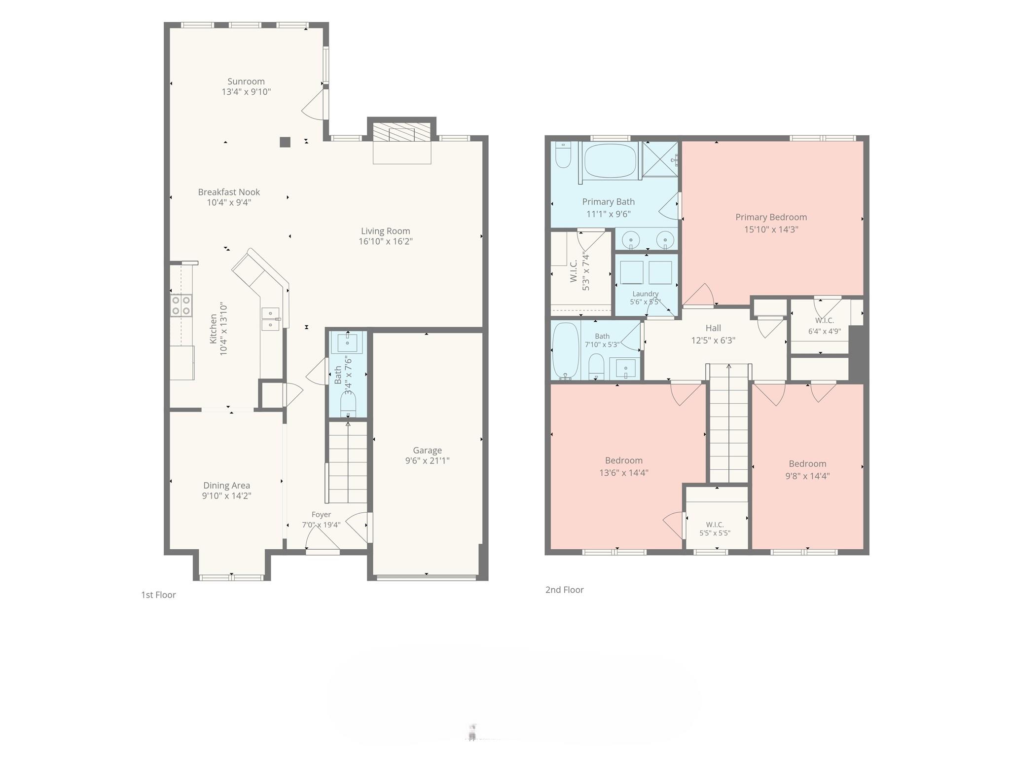 Floorplan - 156 N Arcadian Way, Mooresville