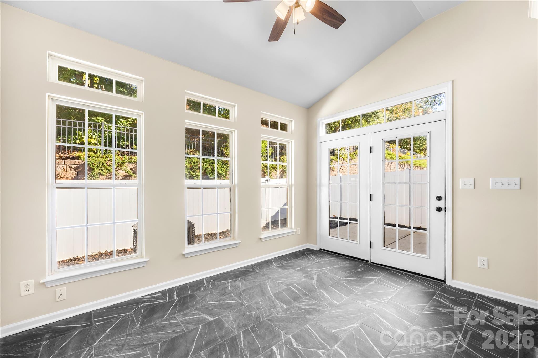 Sunroom opens to patio - 156 N Arcadian Way, Mooresville