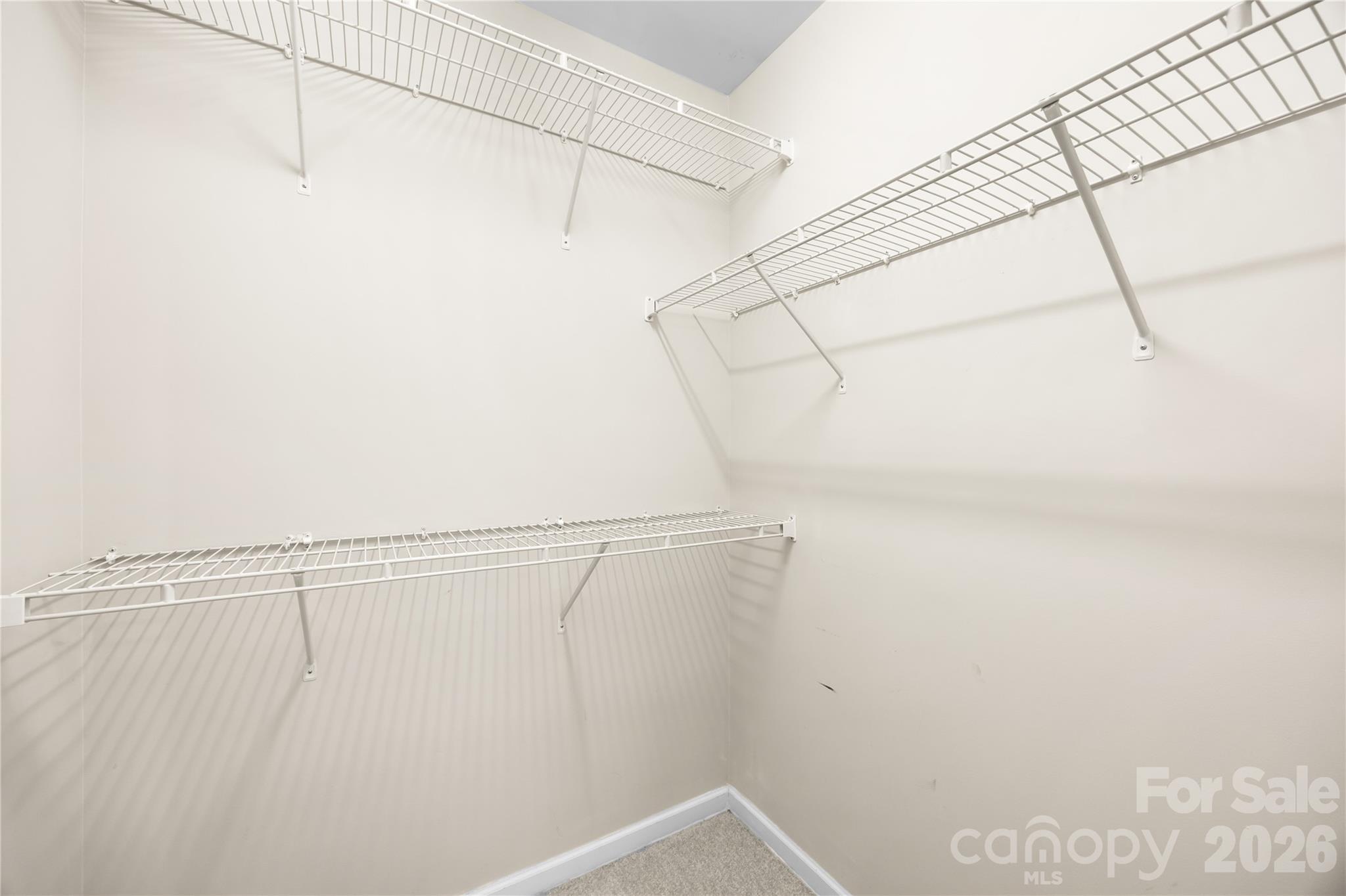One of the two walk-in closets in the primary - 156 N Arcadian Way, Mooresville