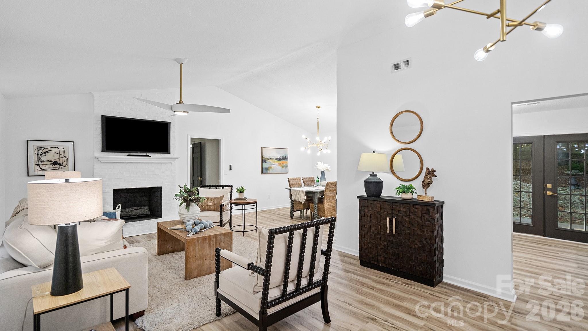Modern Farmhouse Renovation in Equestrian Community Steeplechase - 8001 Saddlehorse Lane, Charlotte