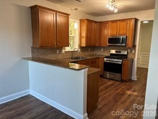 Kitchen, All New Lighting, All Stainless Sink and Appliances - 15404 Crossing Gate Drive, Cornelius