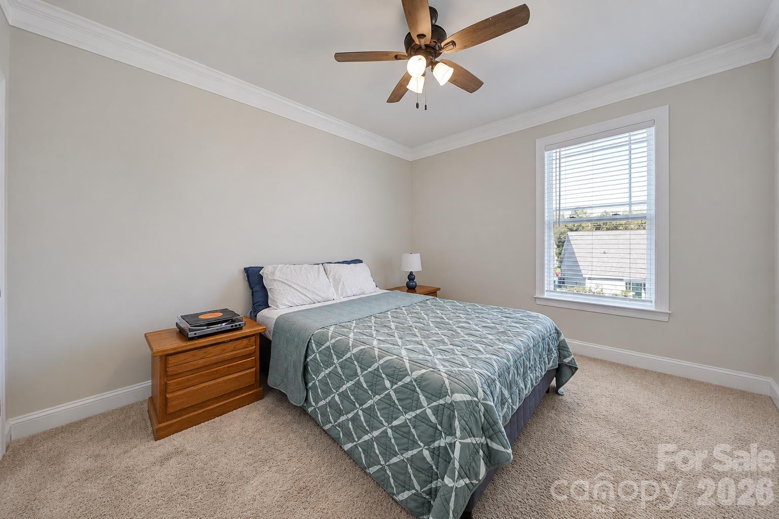 Main Level Bedroom - 180 Longleaf Drive, Mooresville