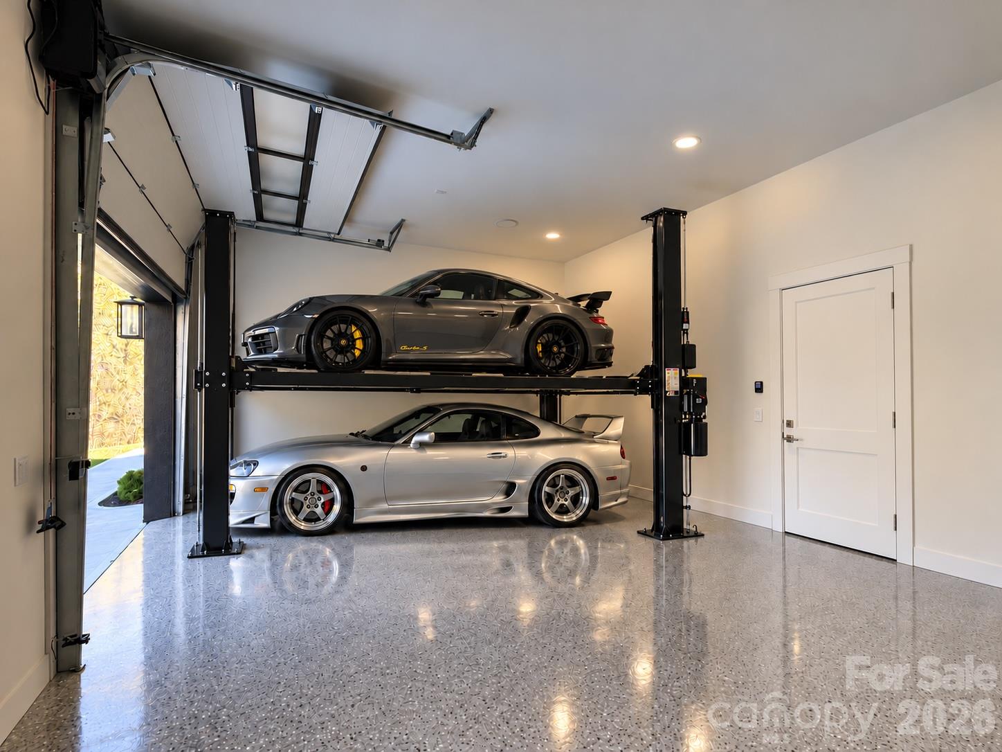 Basement garage-Digitally enhanced - 116 Bridgeway Drive, Candler