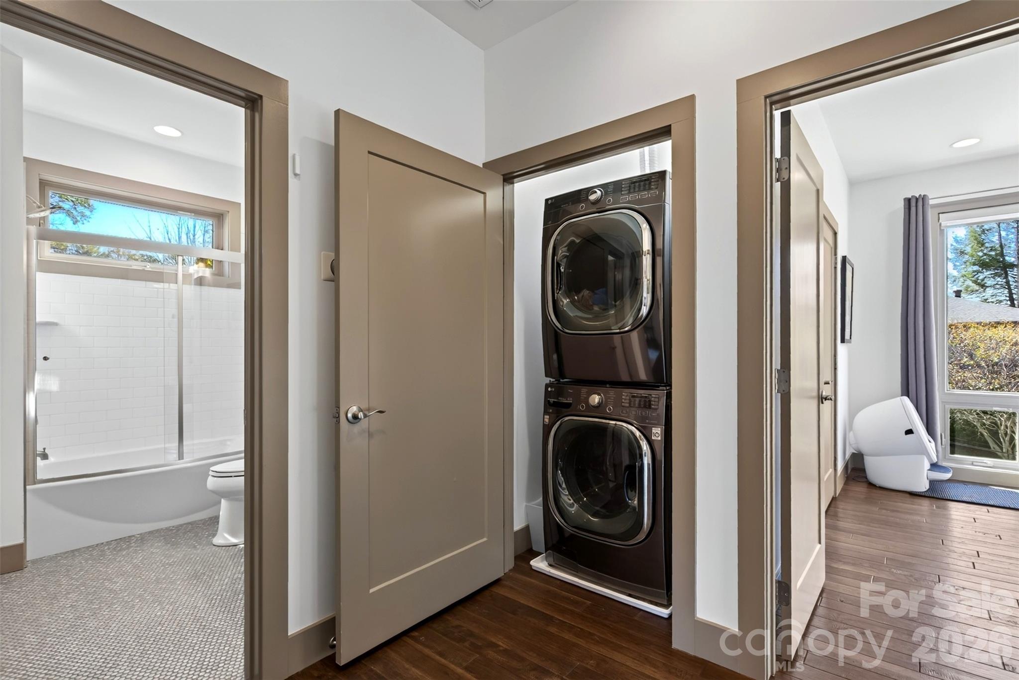 Laundry convenient to all bedrooms - 70 Garden Circle, Asheville