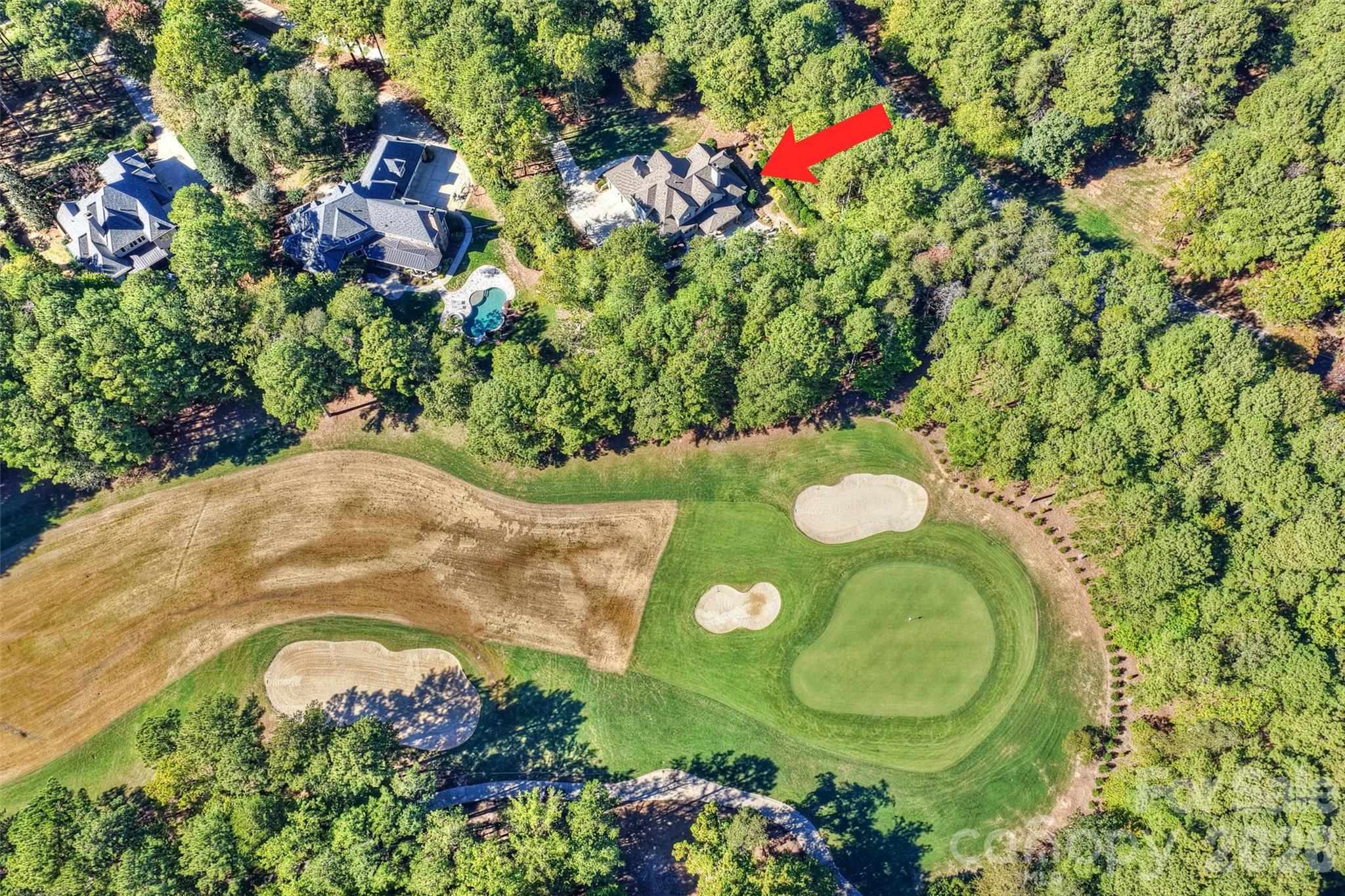 Aerial View - 134 Wellfleet Lane, Mooresville