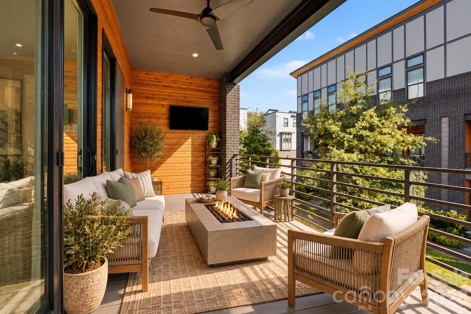 Balcony- 2nd Floor - 2531 Irwin Stream Road, Charlotte
