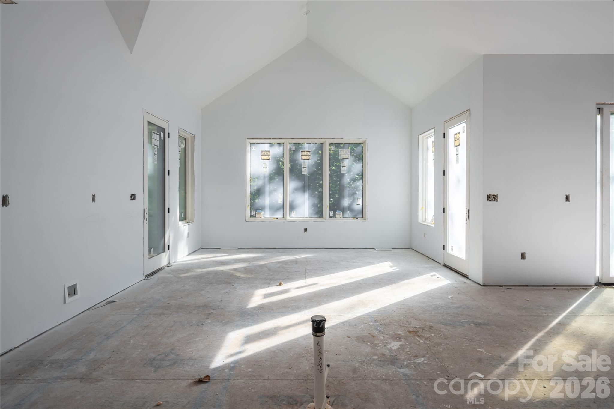 Kitchen view looking out towards dining room - 200 Bent Pine Trace, Hendersonville