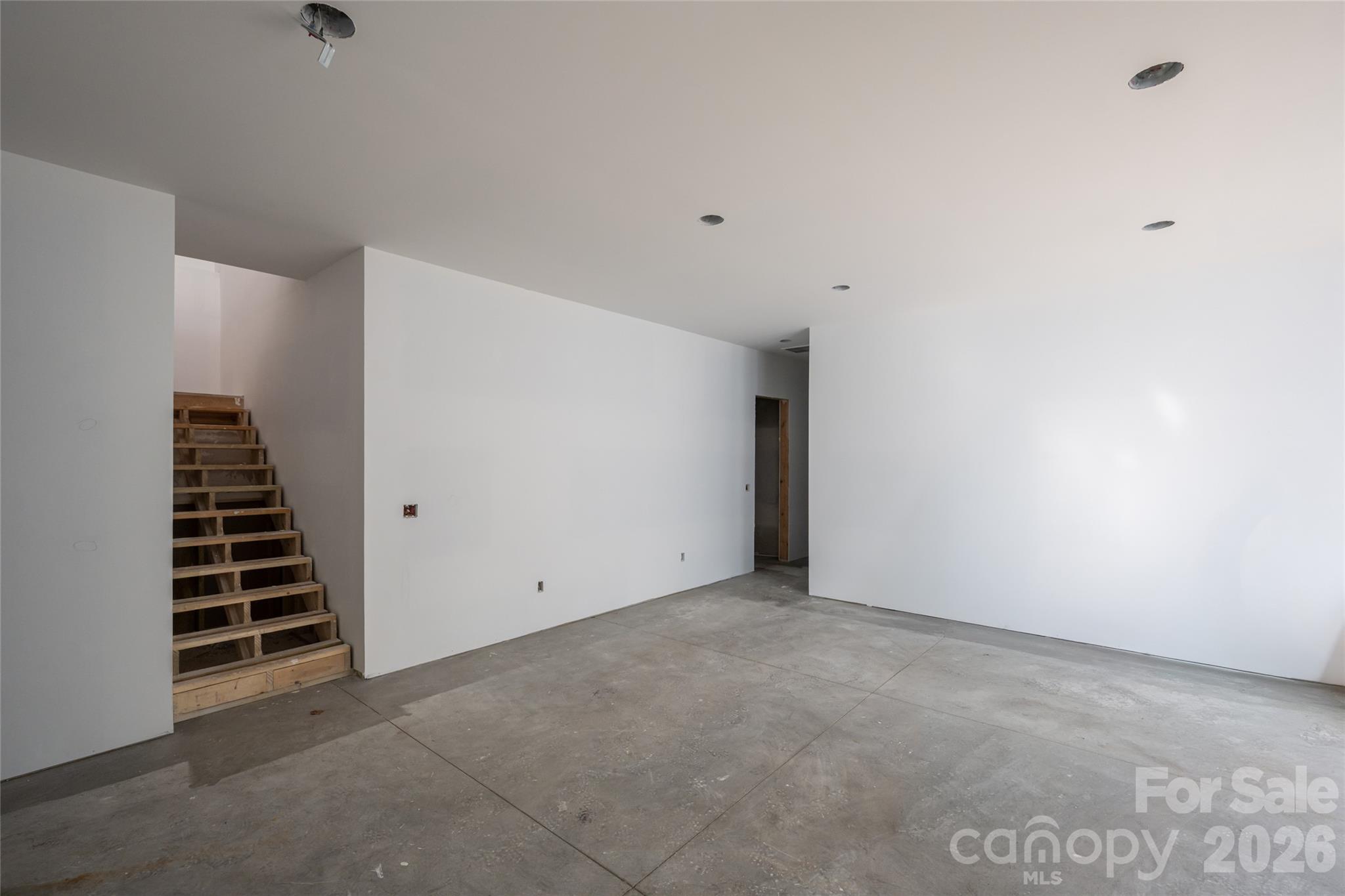 Expansive family room in lower level - 200 Bent Pine Trace, Hendersonville