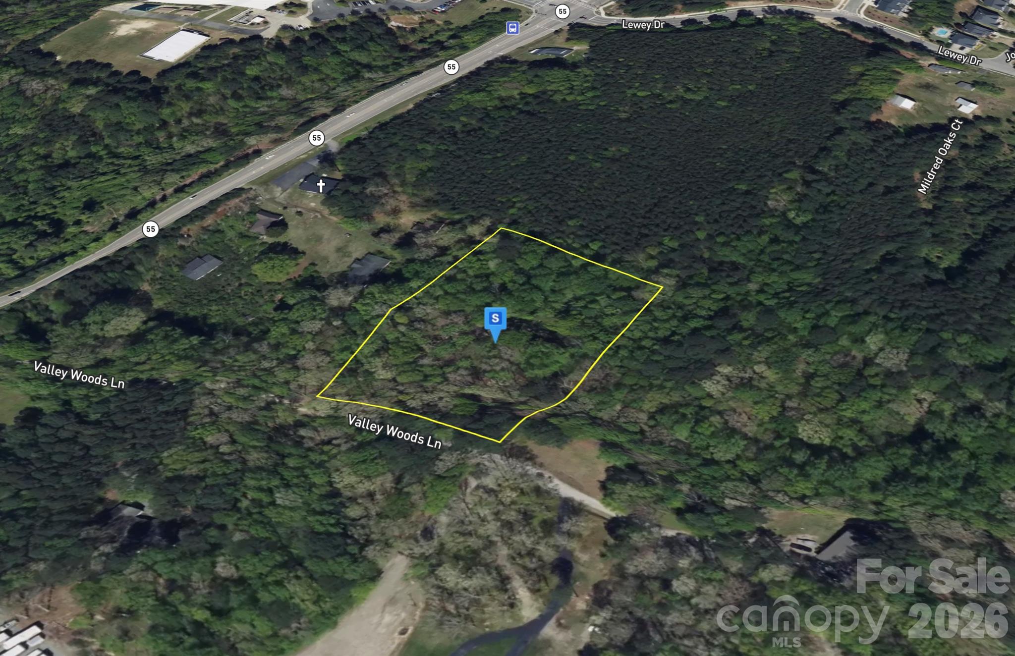 Lot at 6716 Valley Woods Lane, Cary, photo 2 of 6