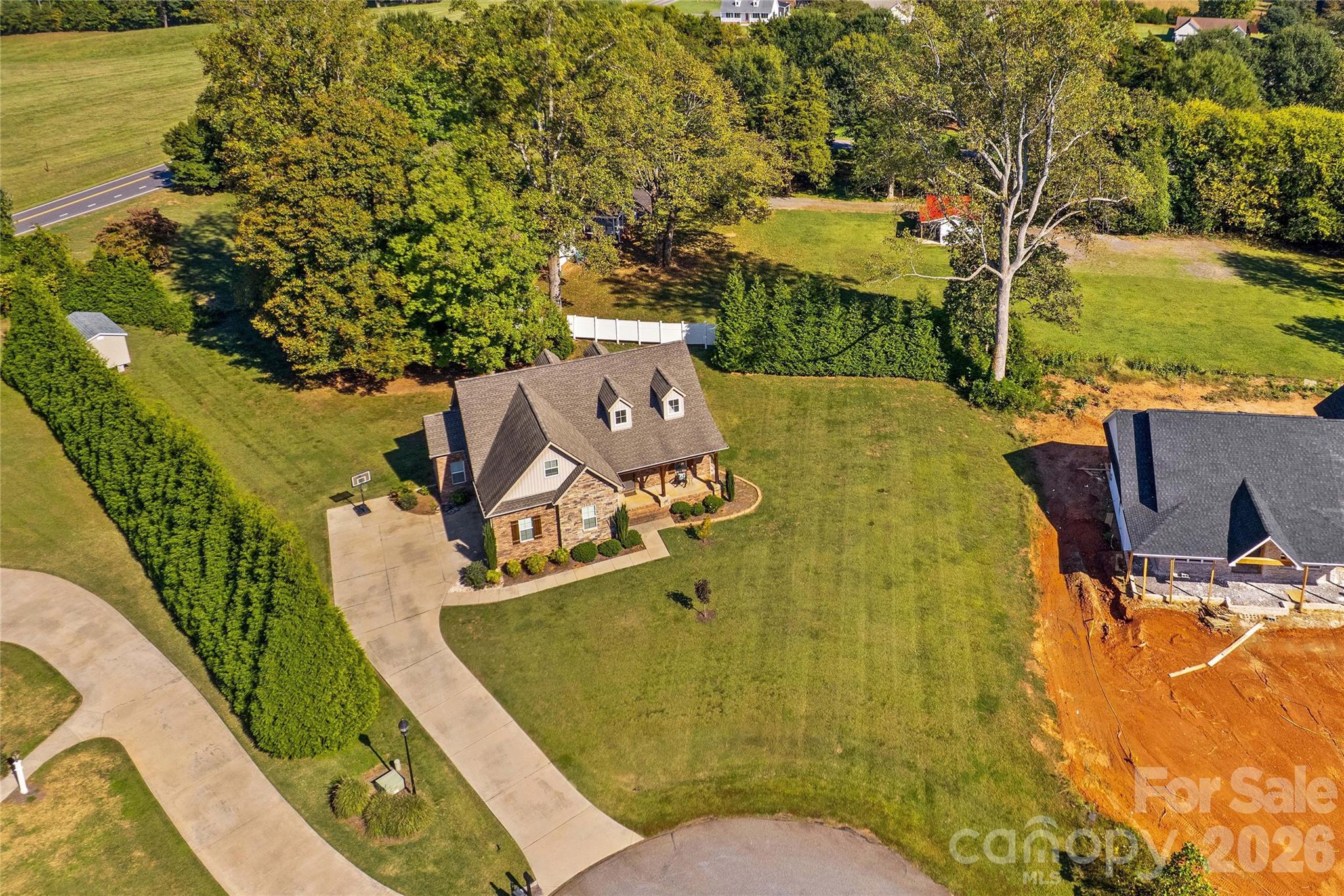 New home being built next door! - 178 Nellwood Court, Mocksville