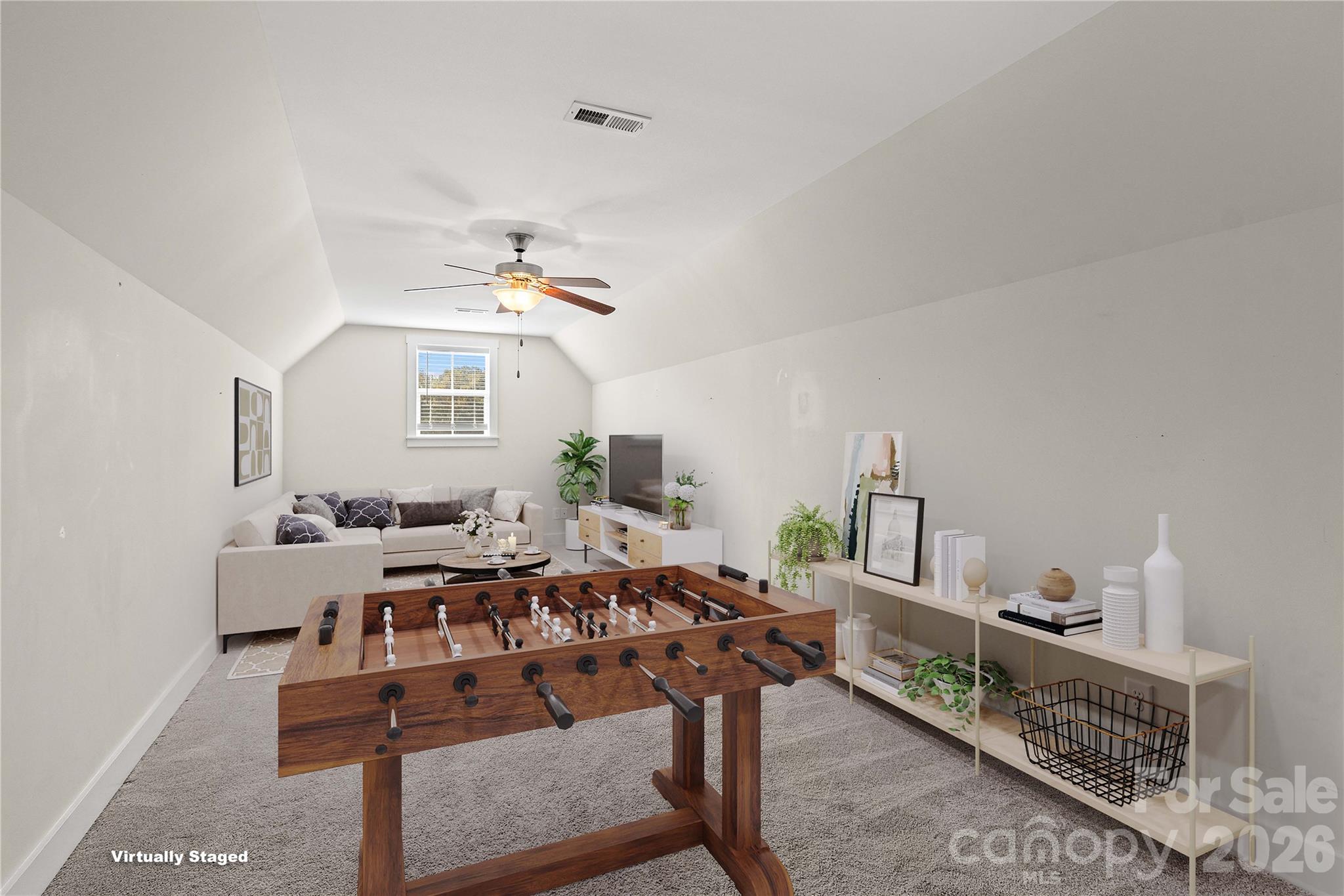 Virtually staged bonus room was used as a bedroom. - 178 Nellwood Court, Mocksville