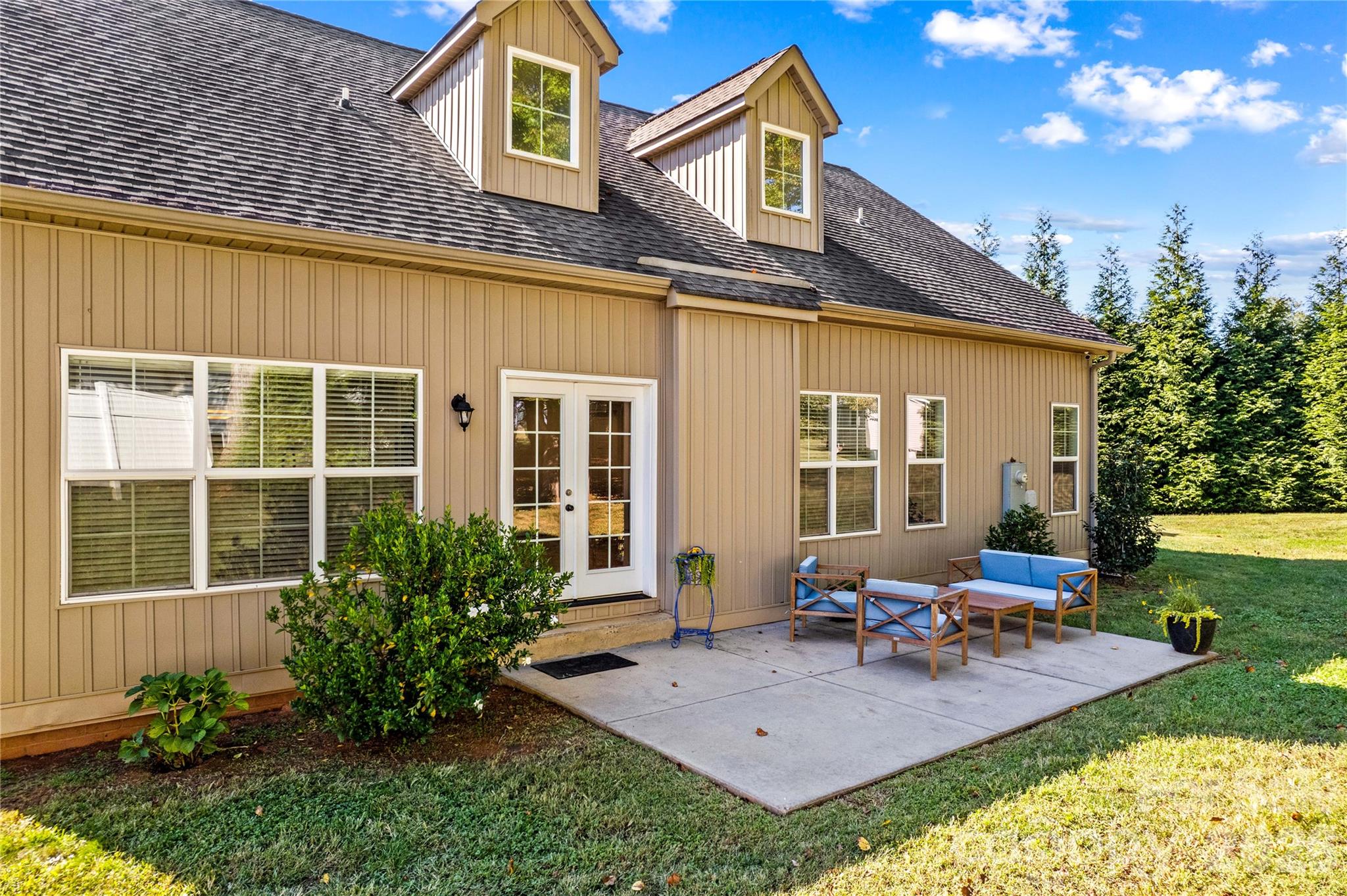 Room for the grill and outdoor seating - 178 Nellwood Court, Mocksville