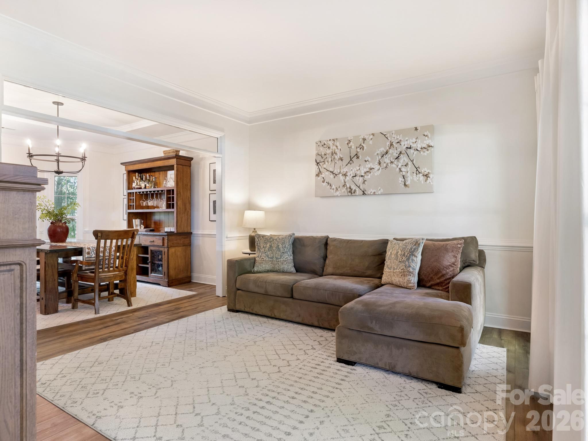 Living Room - 6705 Elmstone Drive, Charlotte